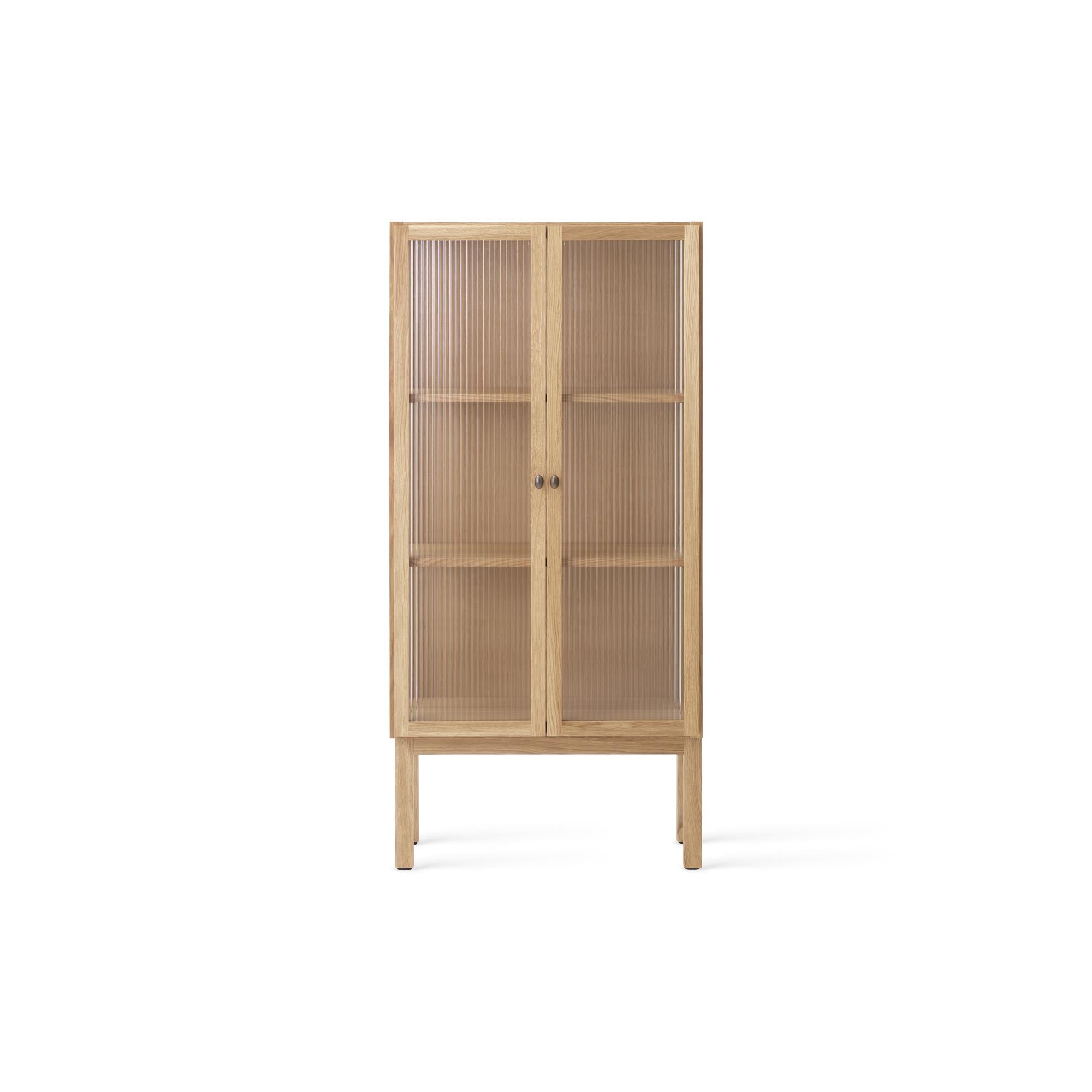 Audo Curiosity Bookcase Low Oak