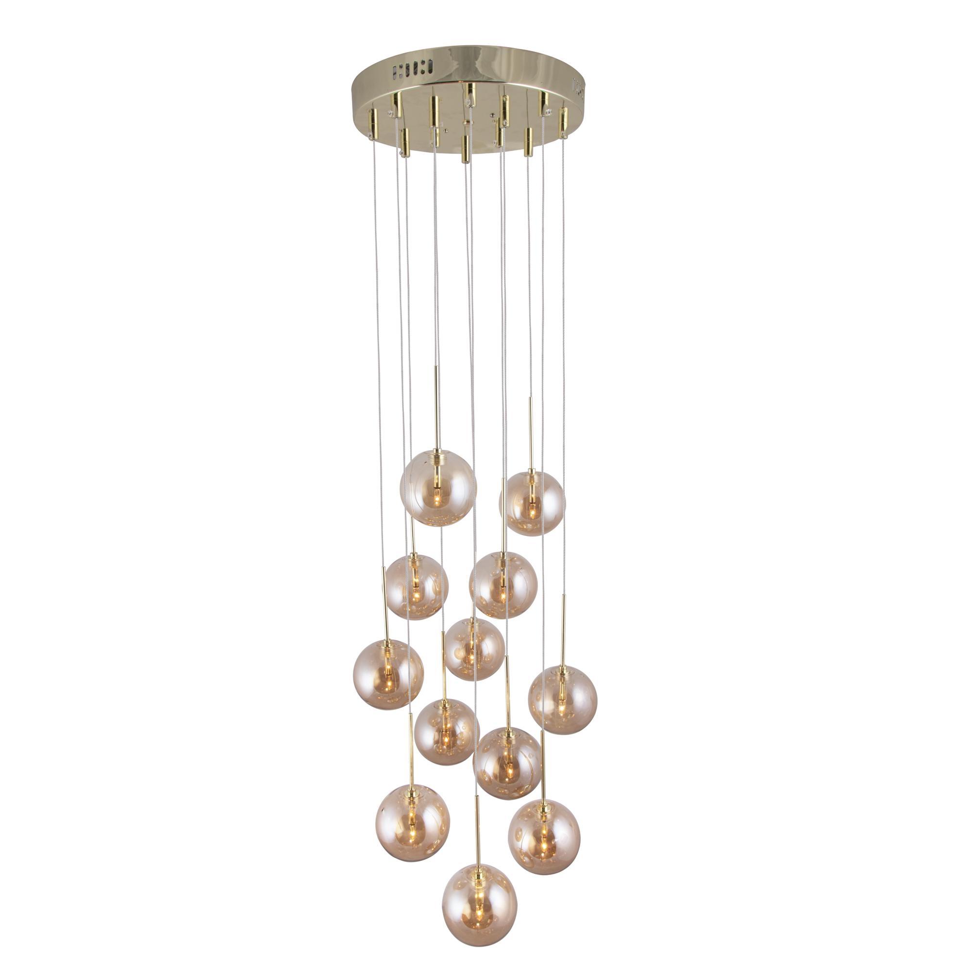 Globen Lighting Skyfall Pendant Amber