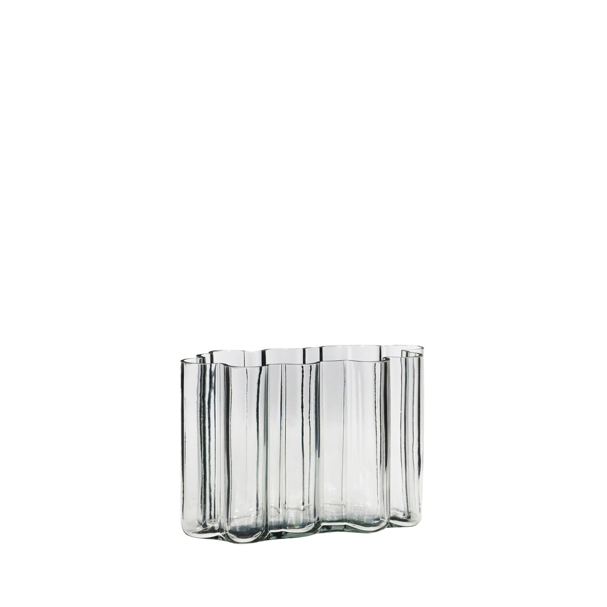 Hübsch Vase Terre d\'Ombre Transparent