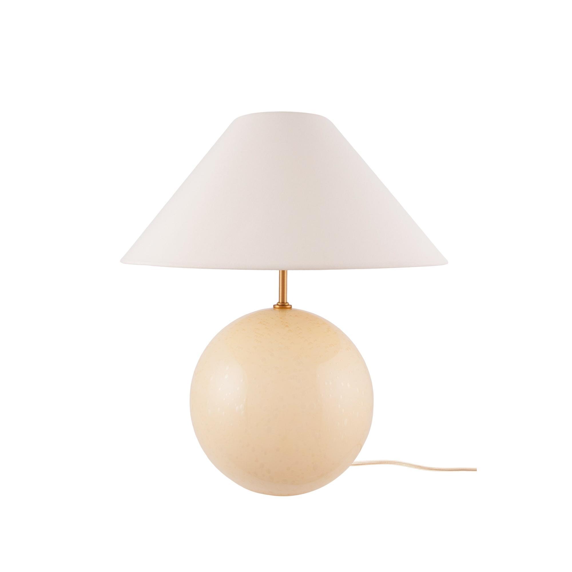 Lampe à Poser Globen Lighting Iris 45 Crème