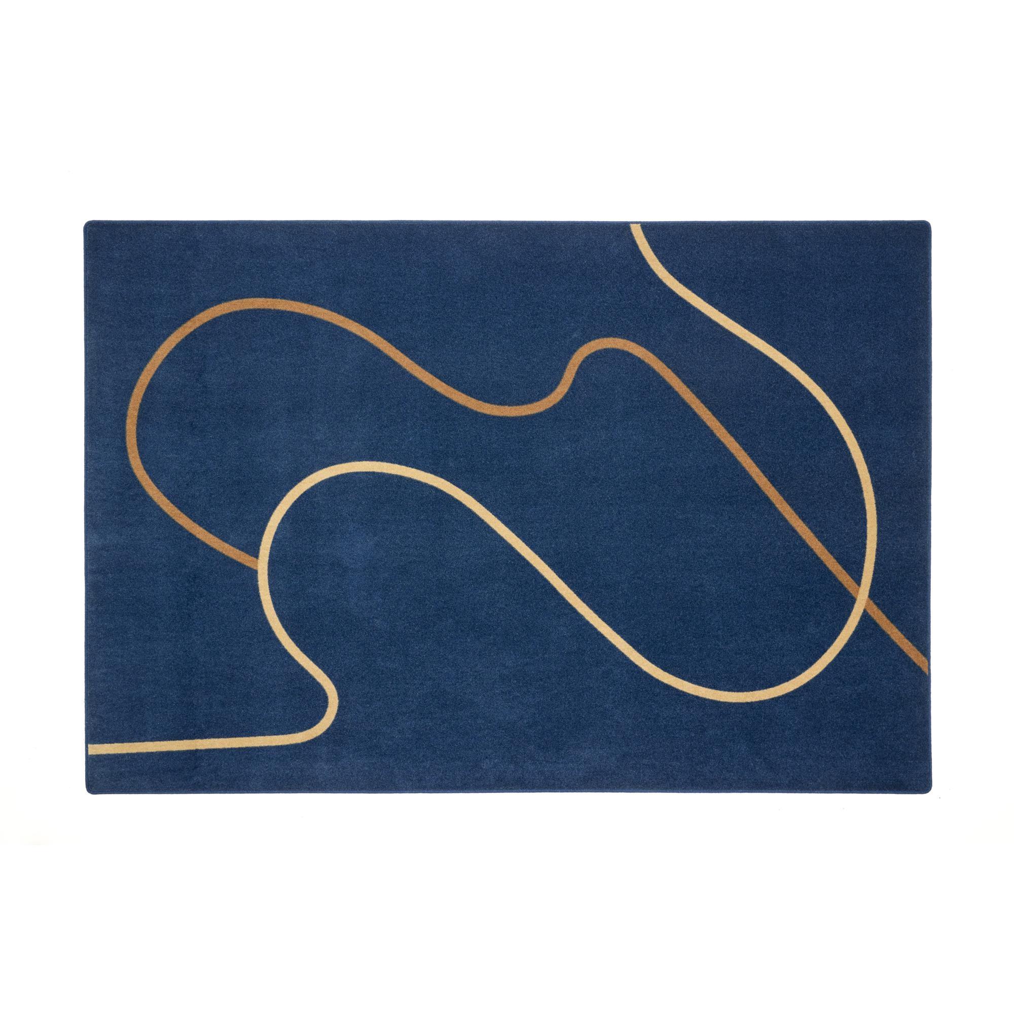 Andersen Furniture Flow Carpet 200cm Blue