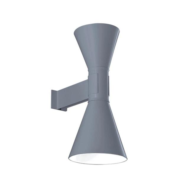 Nemo Applique de Marseille Mini Vegglampe Matt Grå