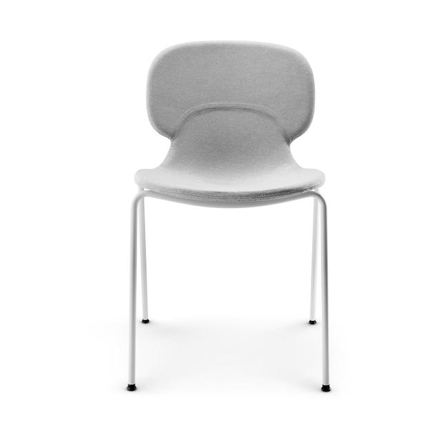 9: Eva Solo Combo Spisebordsstol med Fuld Polstring Hvid/grå