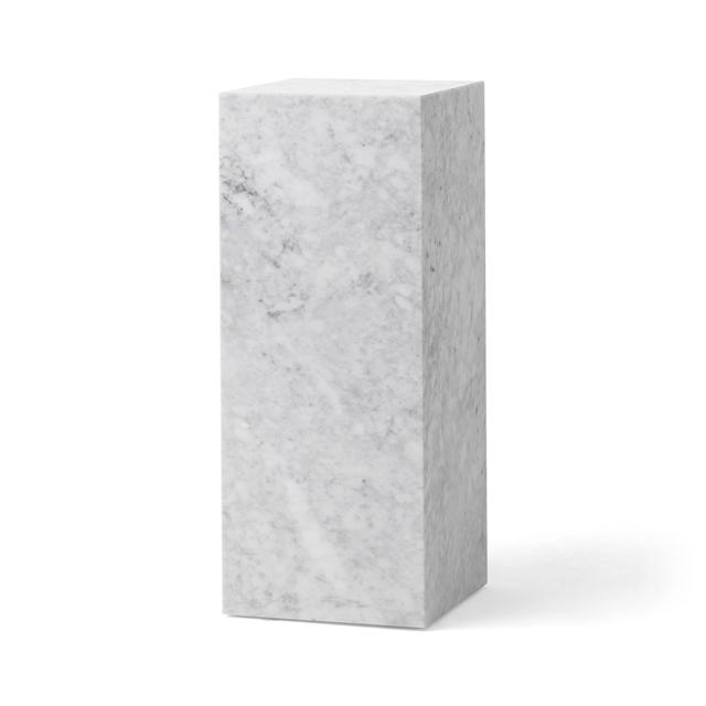 Audo Plinth Pedestal Carrara Marmor