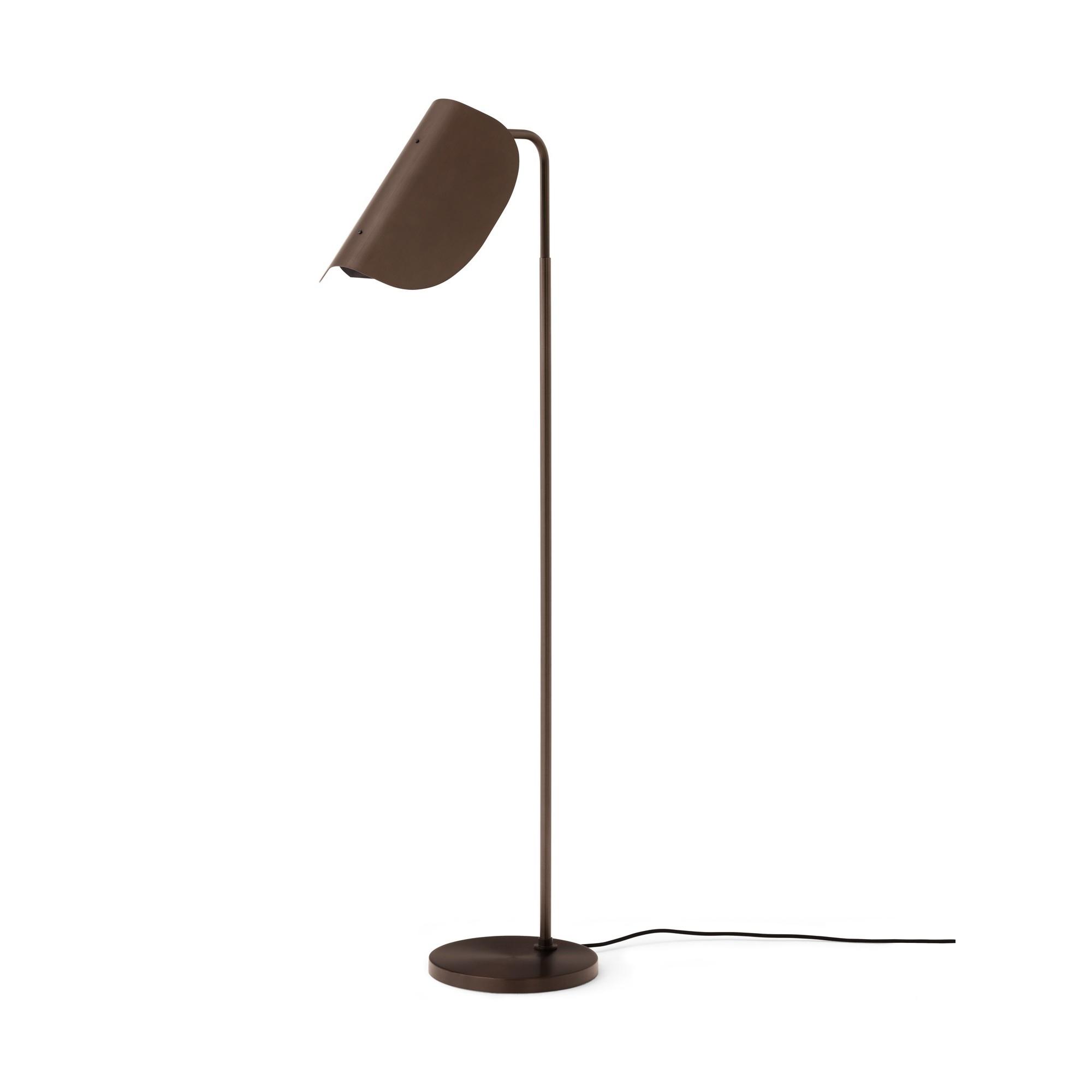 Audo Wing Stehlampe H115, polierte Bronze