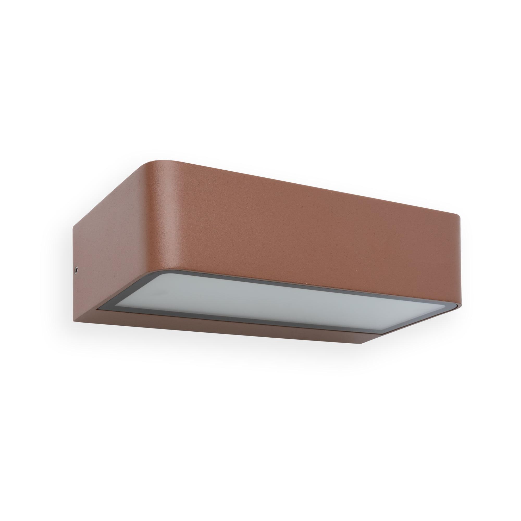 Faro TAKUA Outdoor Wall Lamp Rust Brown