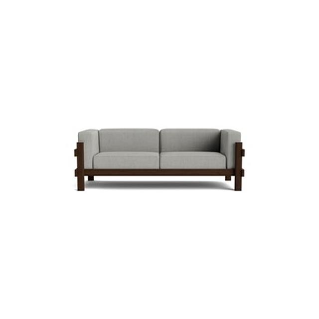 Normann Copenhagen Kube 3-seters Sofa mørkebrun/Remix 133