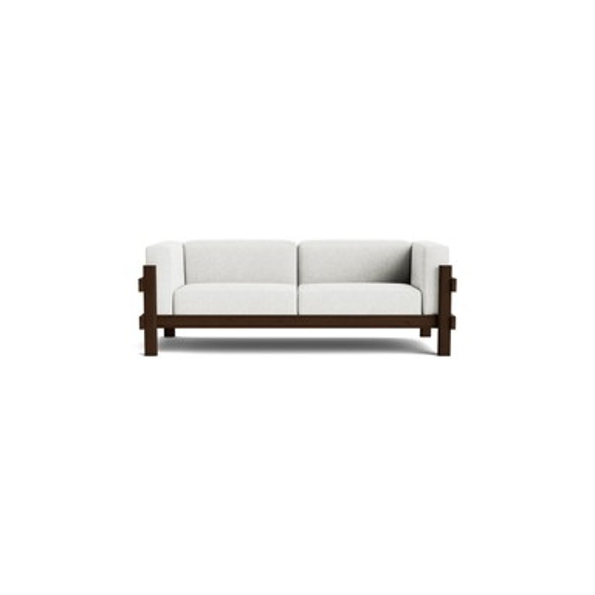 Normann Copenhagen Kube 3-Seater Sofa Mørkebrun/Hallingdal 110