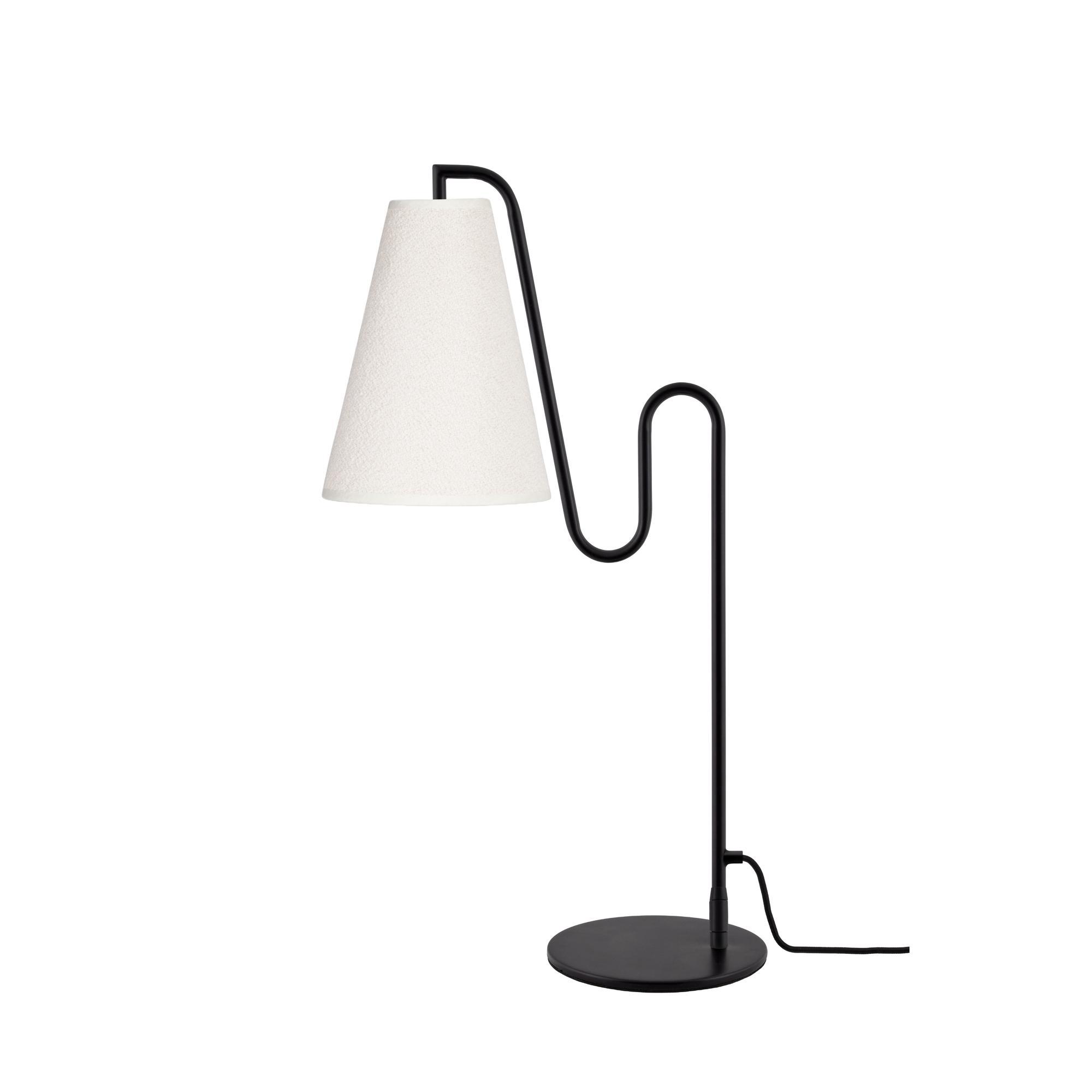 Globen Lighting Lou Bordlampe Hvid/Sort