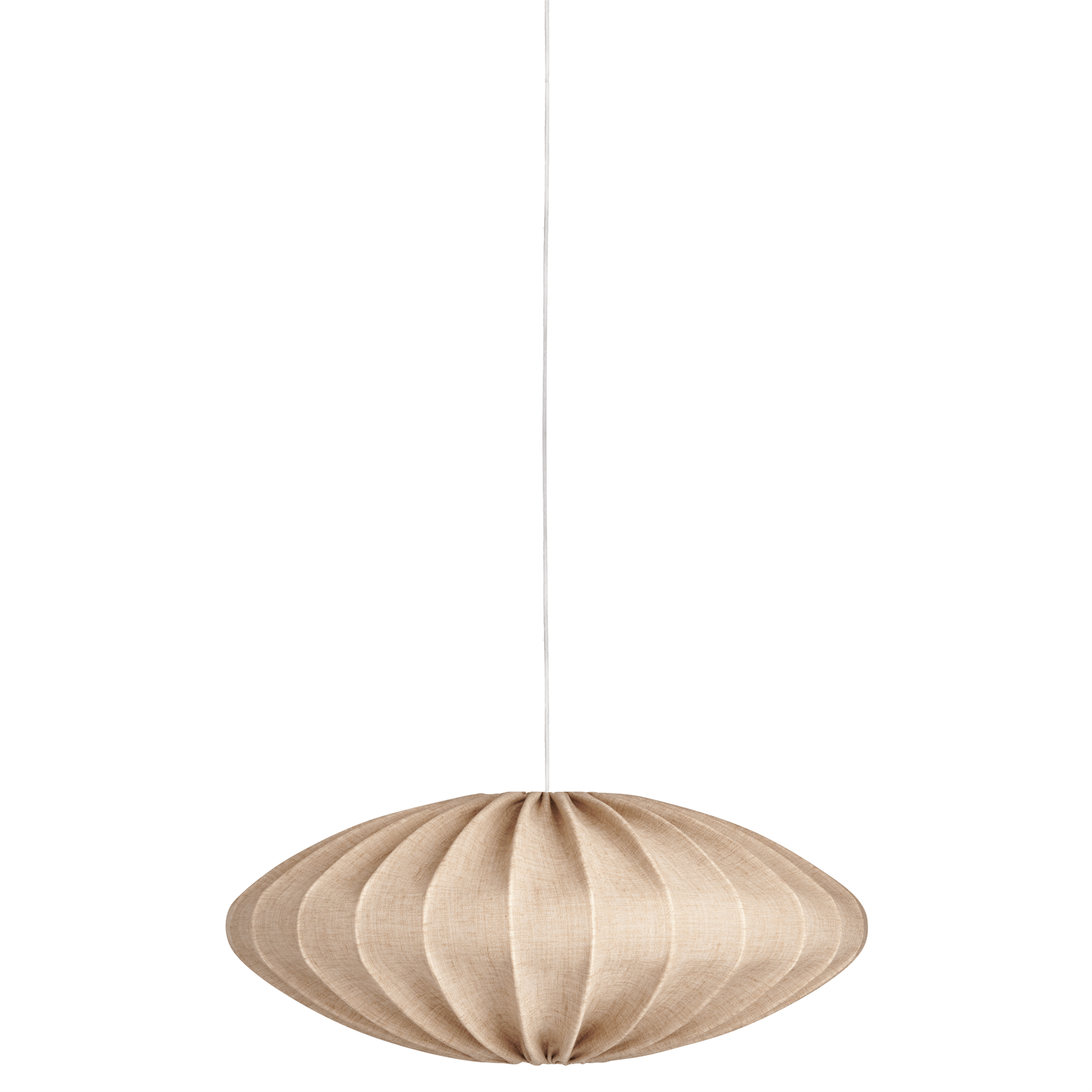 Watt & Veke Ellipse 65 Lampenschirm Leinen Sand