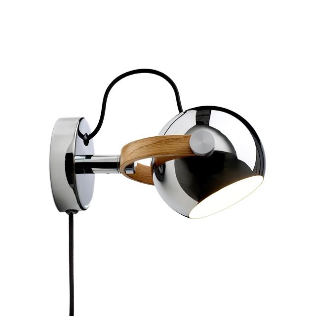 Halo Design DC Vägglampa Ø12 Krom