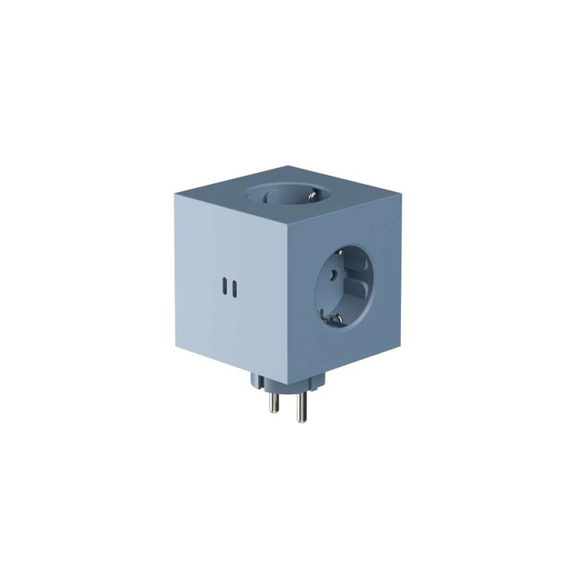 Avolt Square 2 Socket Shark Blue