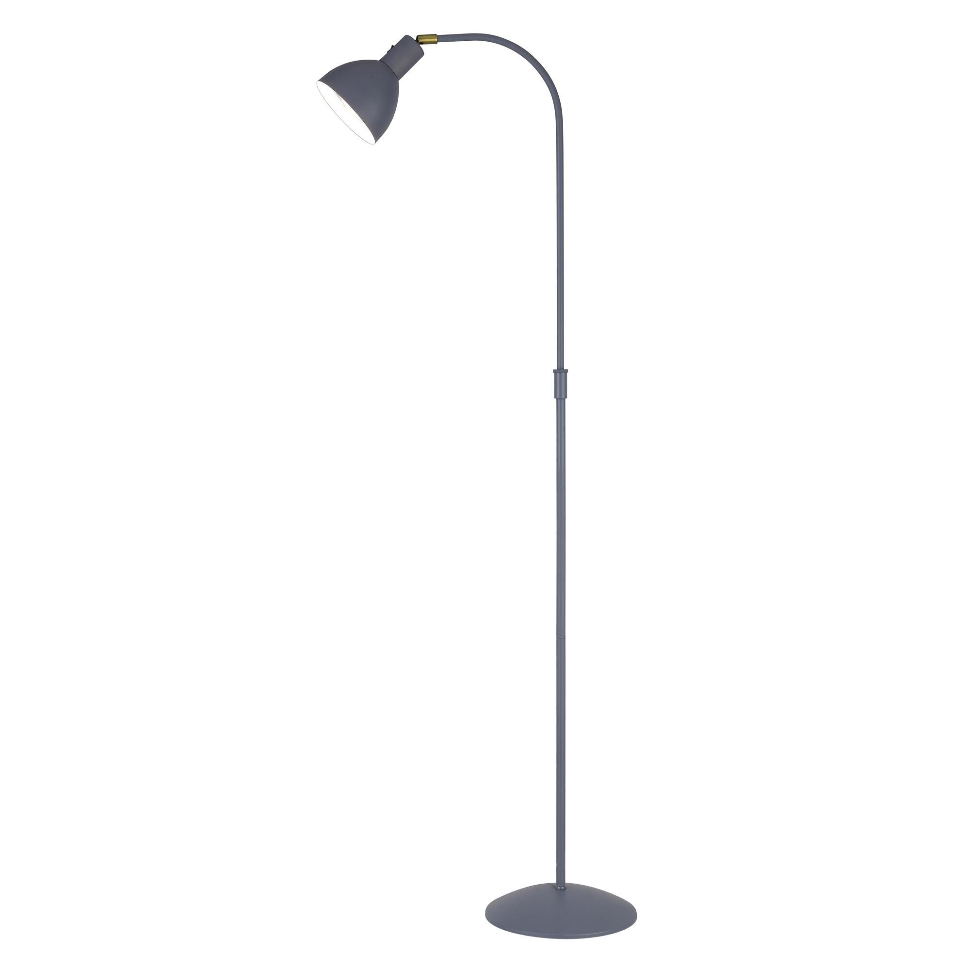 Halo Design Angora Floor Lamp Gray