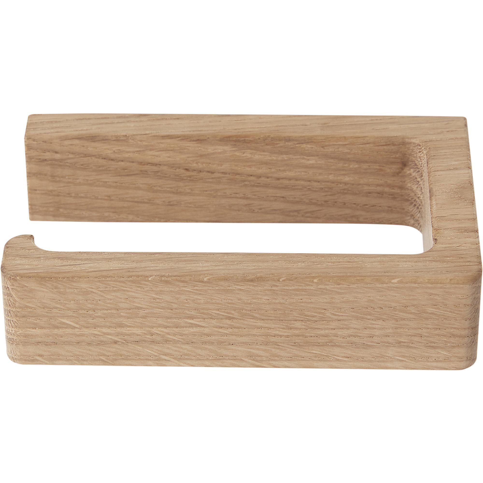 Andersen & Furniture Toilet Toilet Roll Holder Lacquered Oak