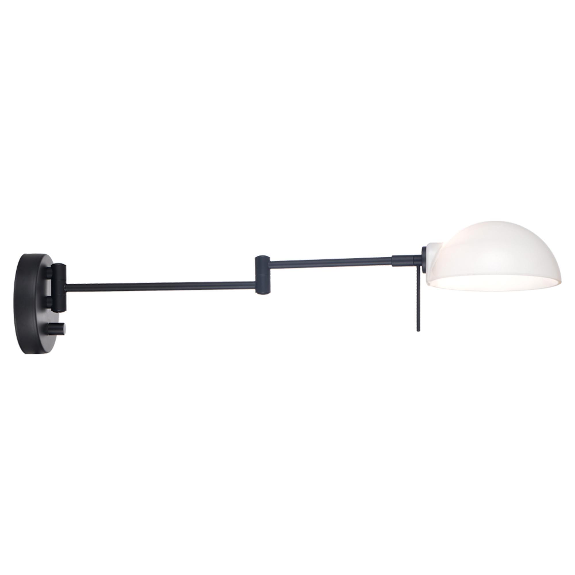 Halo Design Copenhagen Vegglampe med Arm Svart