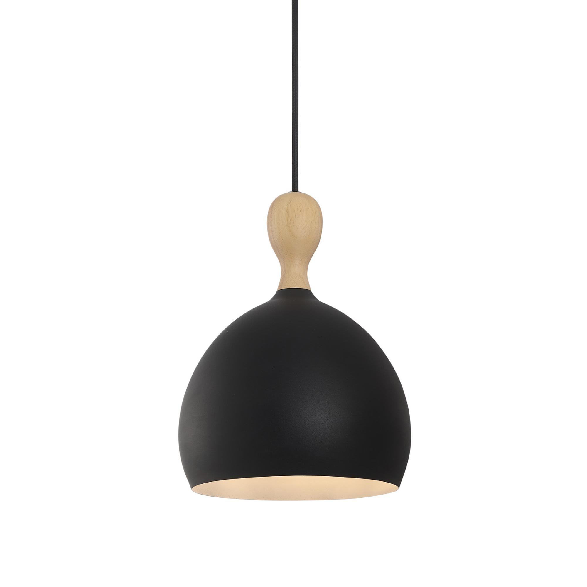 Halo Design Lámpara Colgante Ø18 Negro