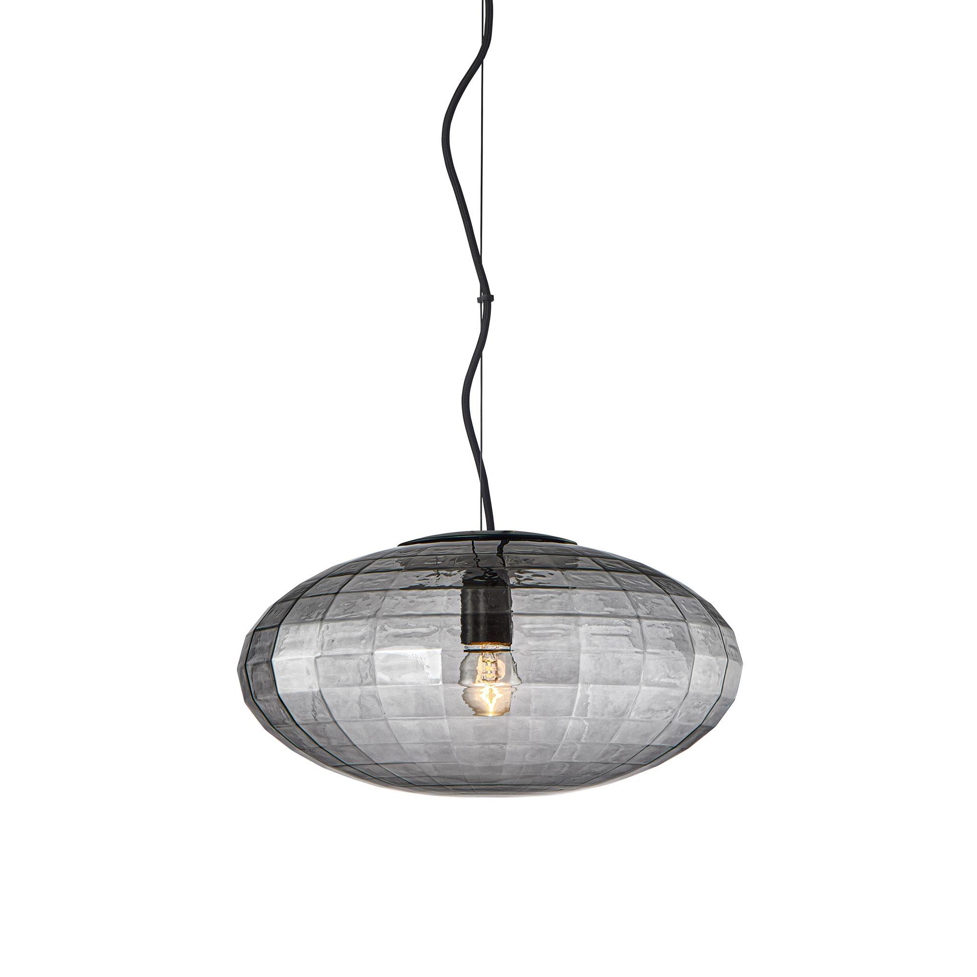 Halo Design Mesh Pendant Ø36 Smoke