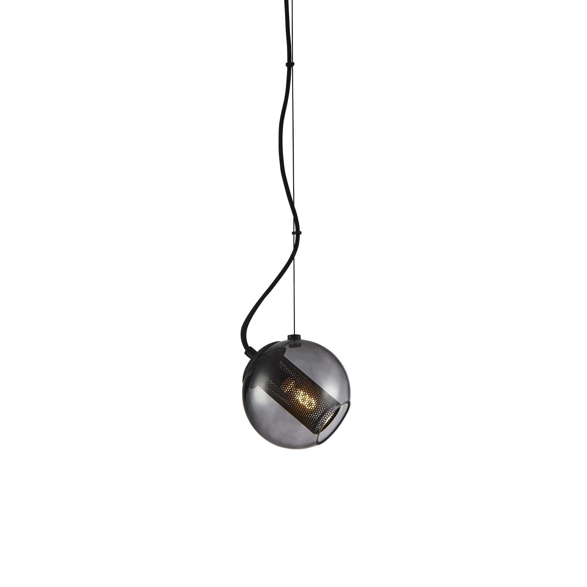 Halo Design Forty-Five Pendant Ø15 Smoke