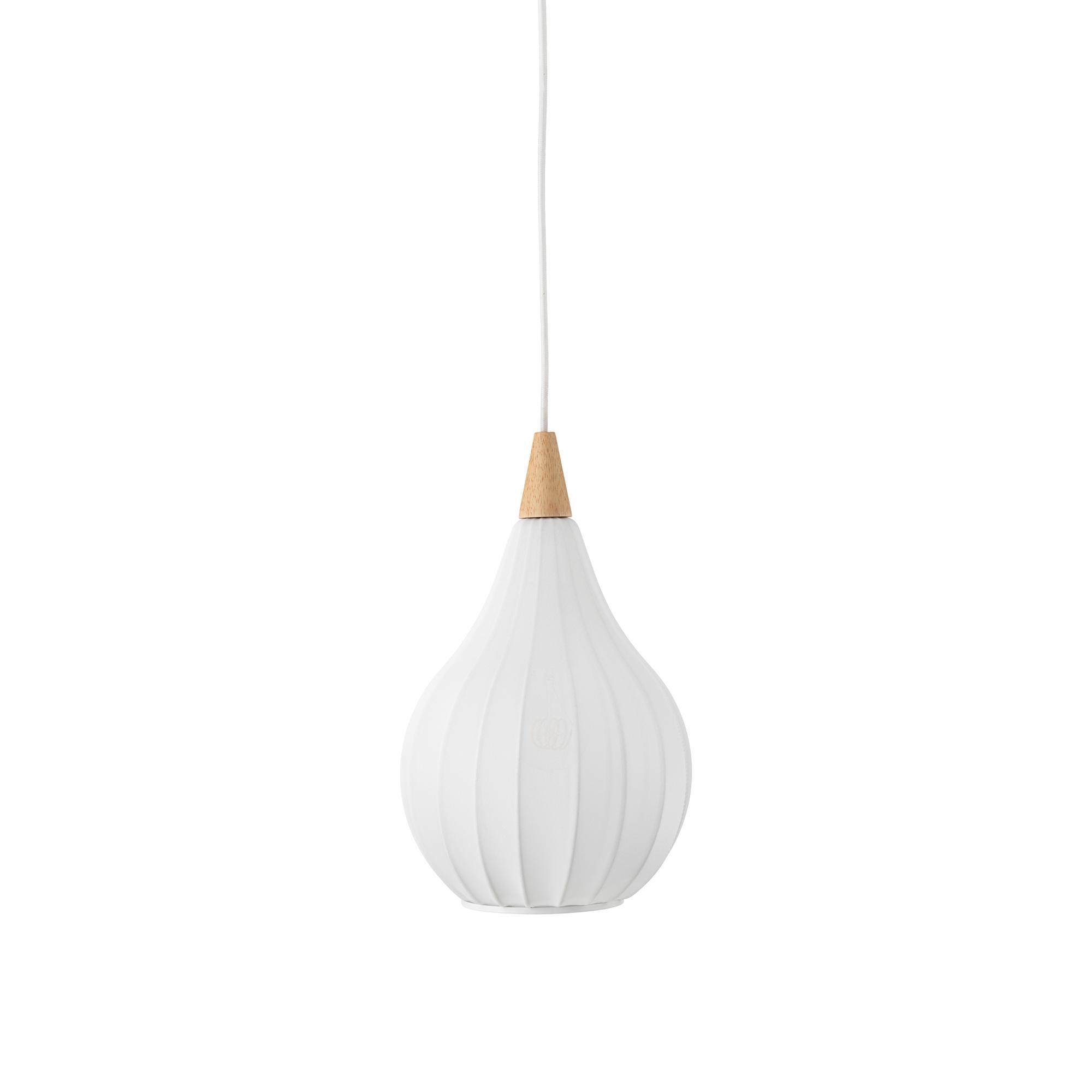 Halo Design Drops Textile Pendant Ø23 White