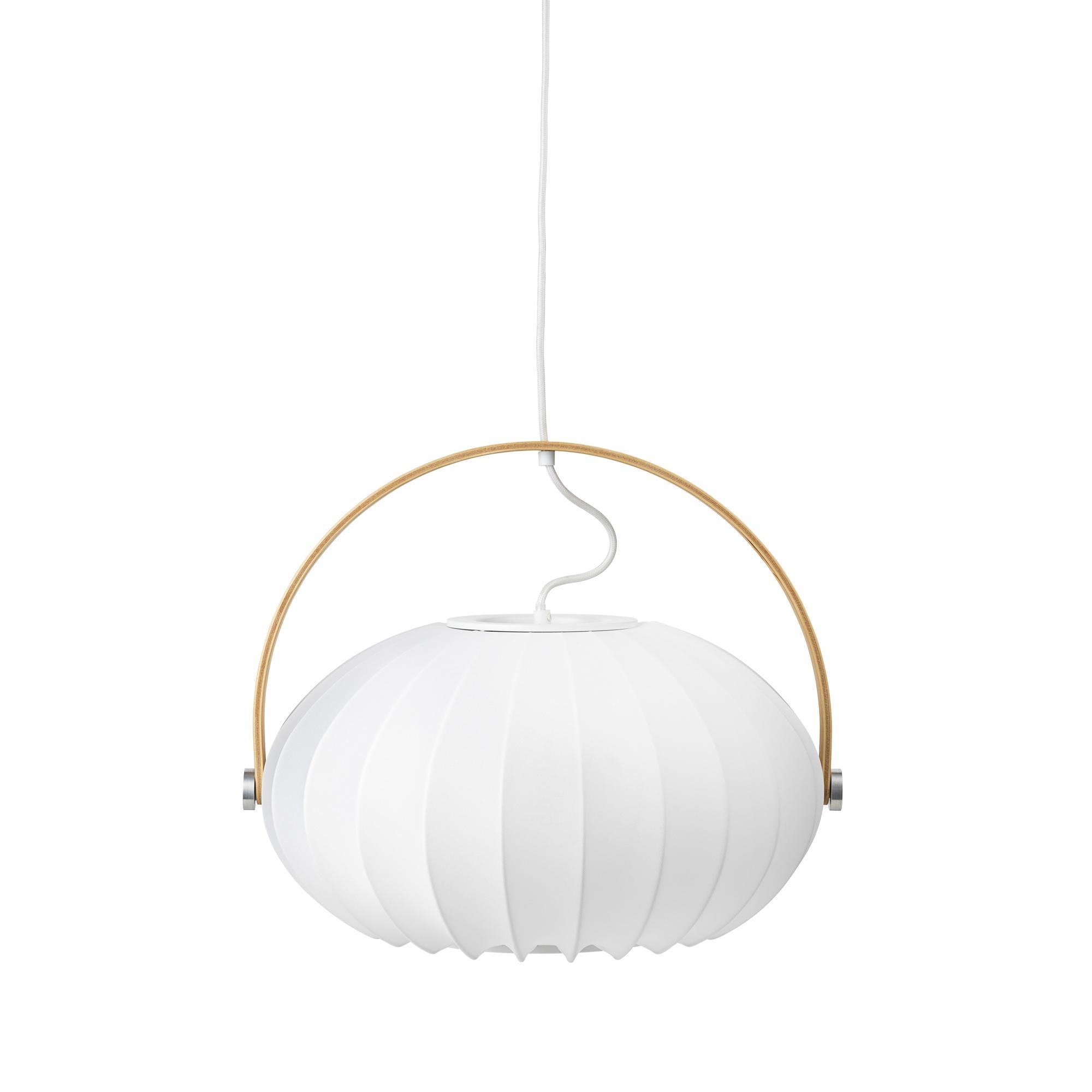 Halo Design DC Textile Taklampa Ø40 Satin White