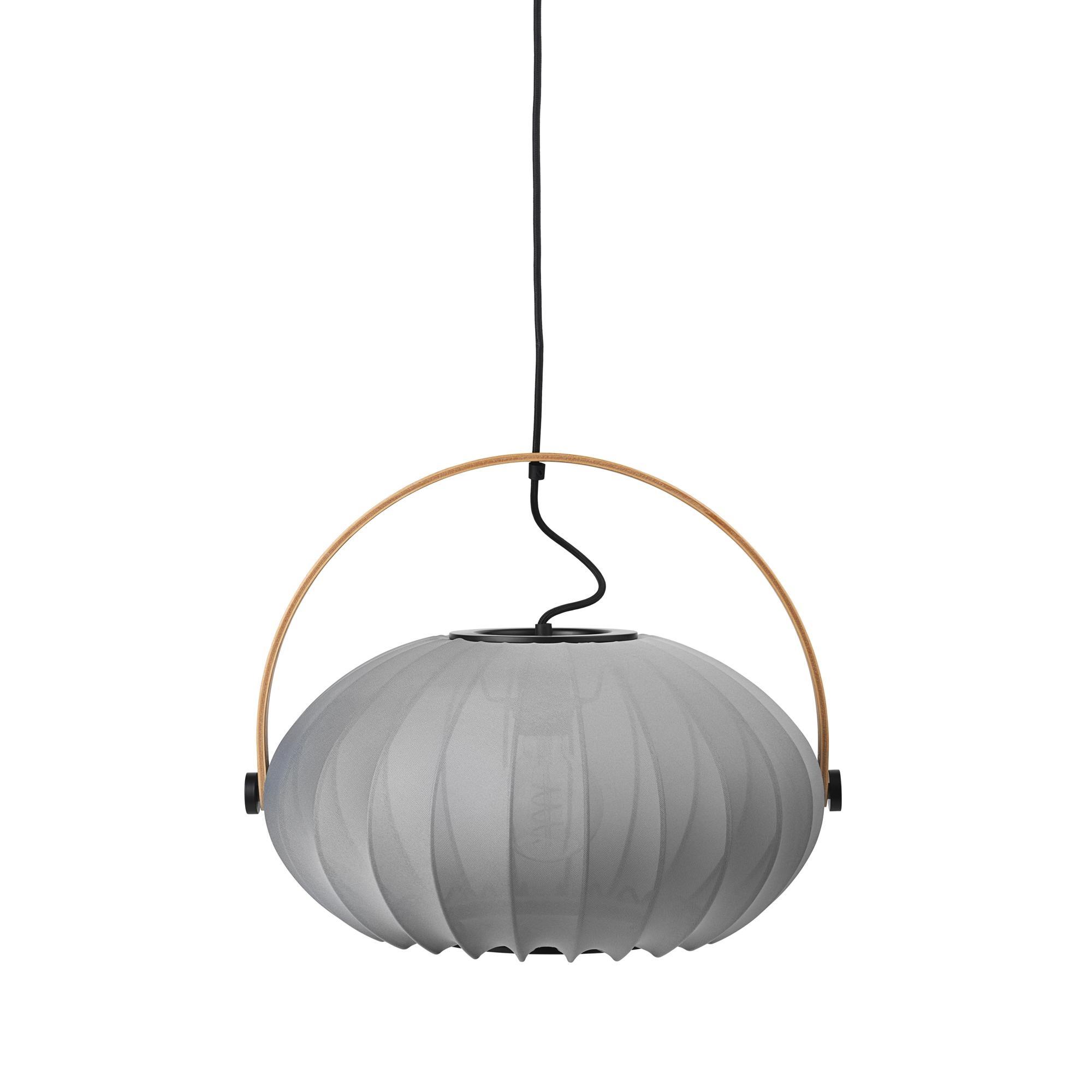 Halo Design DC Textile Pendant Ø40 Stone Grey