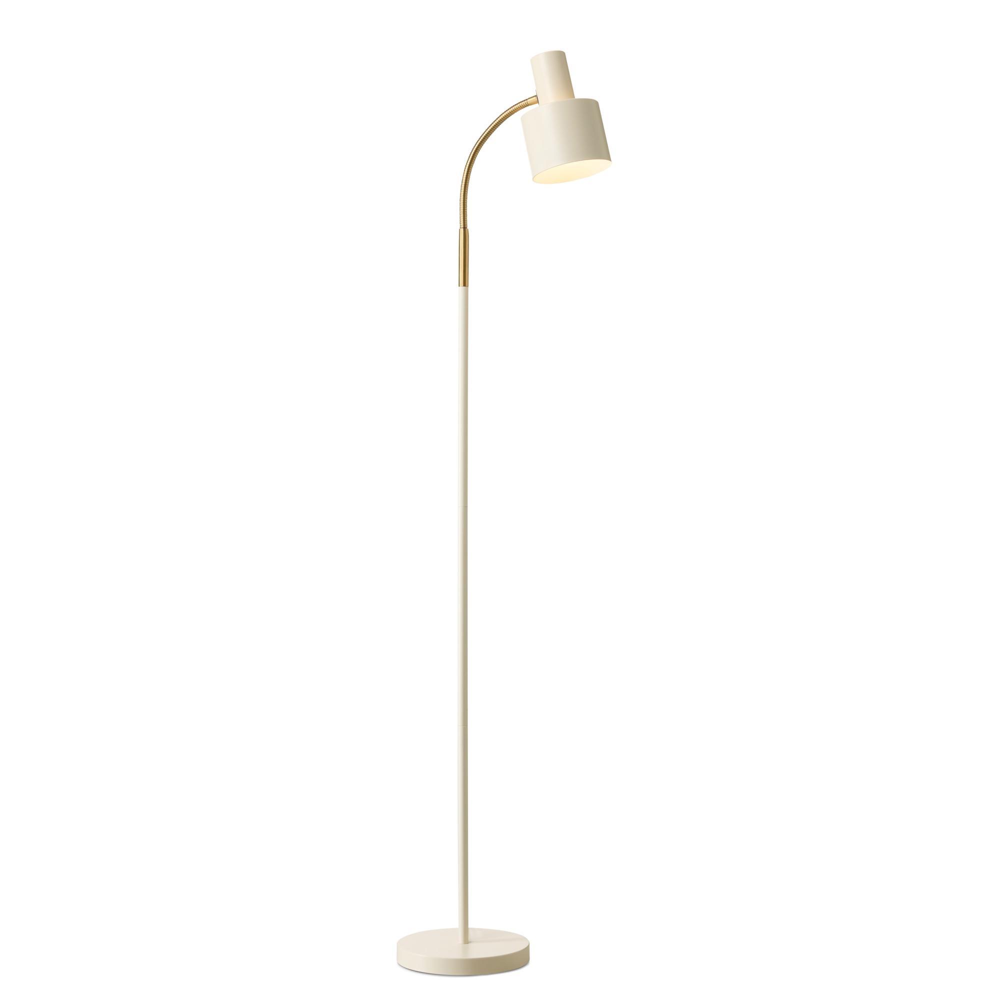 Lampada da terra Halo Design Vogue Bianco