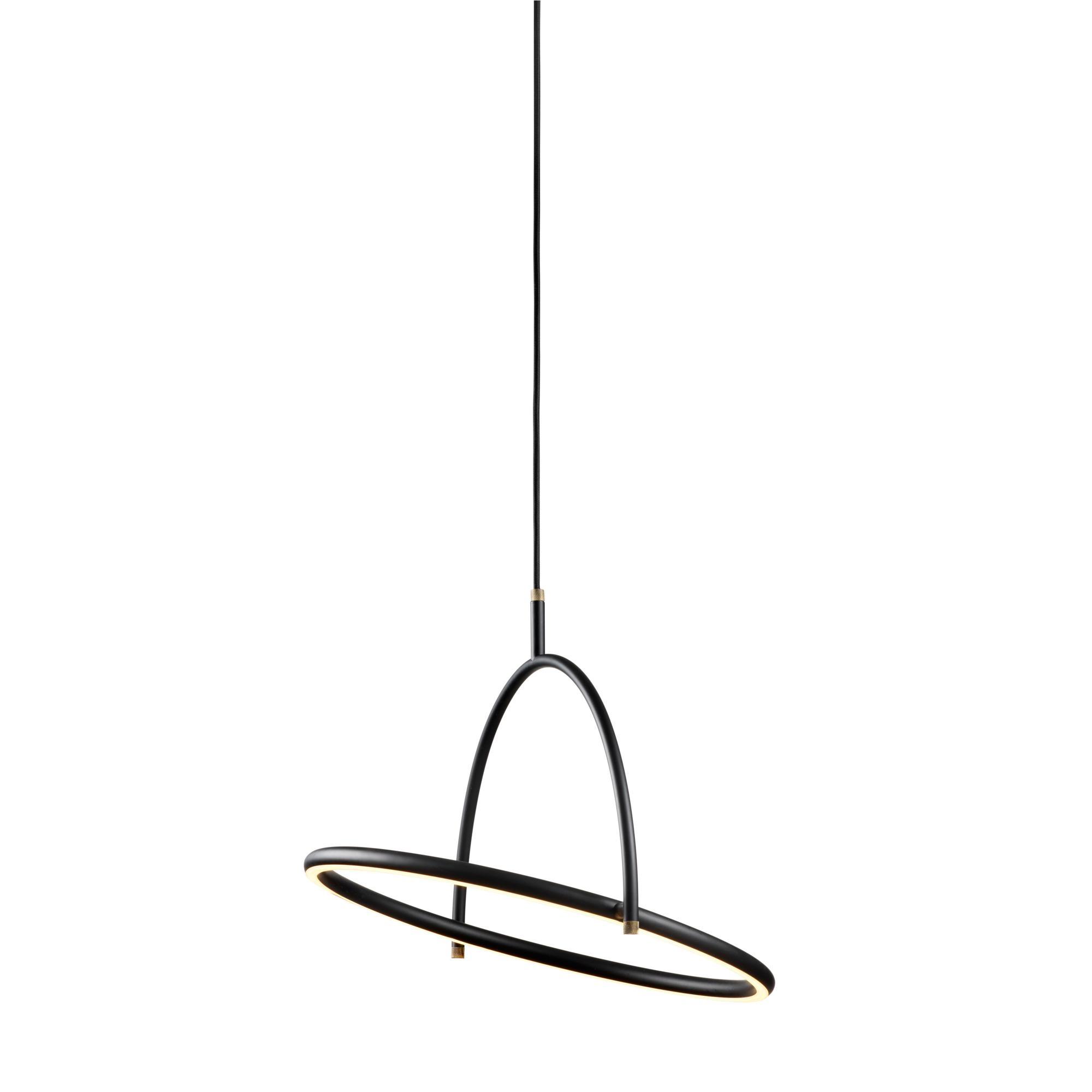 Lampadario Halo Design Tilt Ø40 Nero