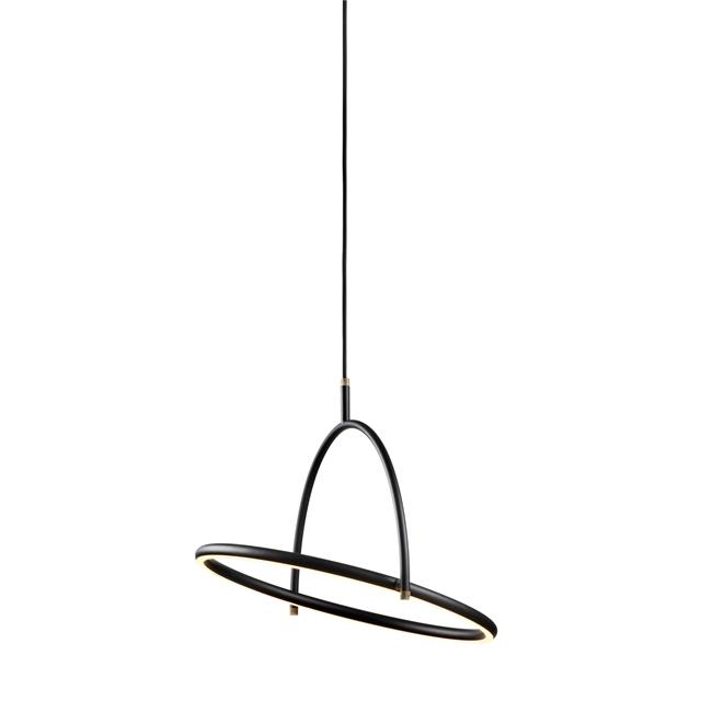 Halo Design Tilt-lysekrone É40 Sort