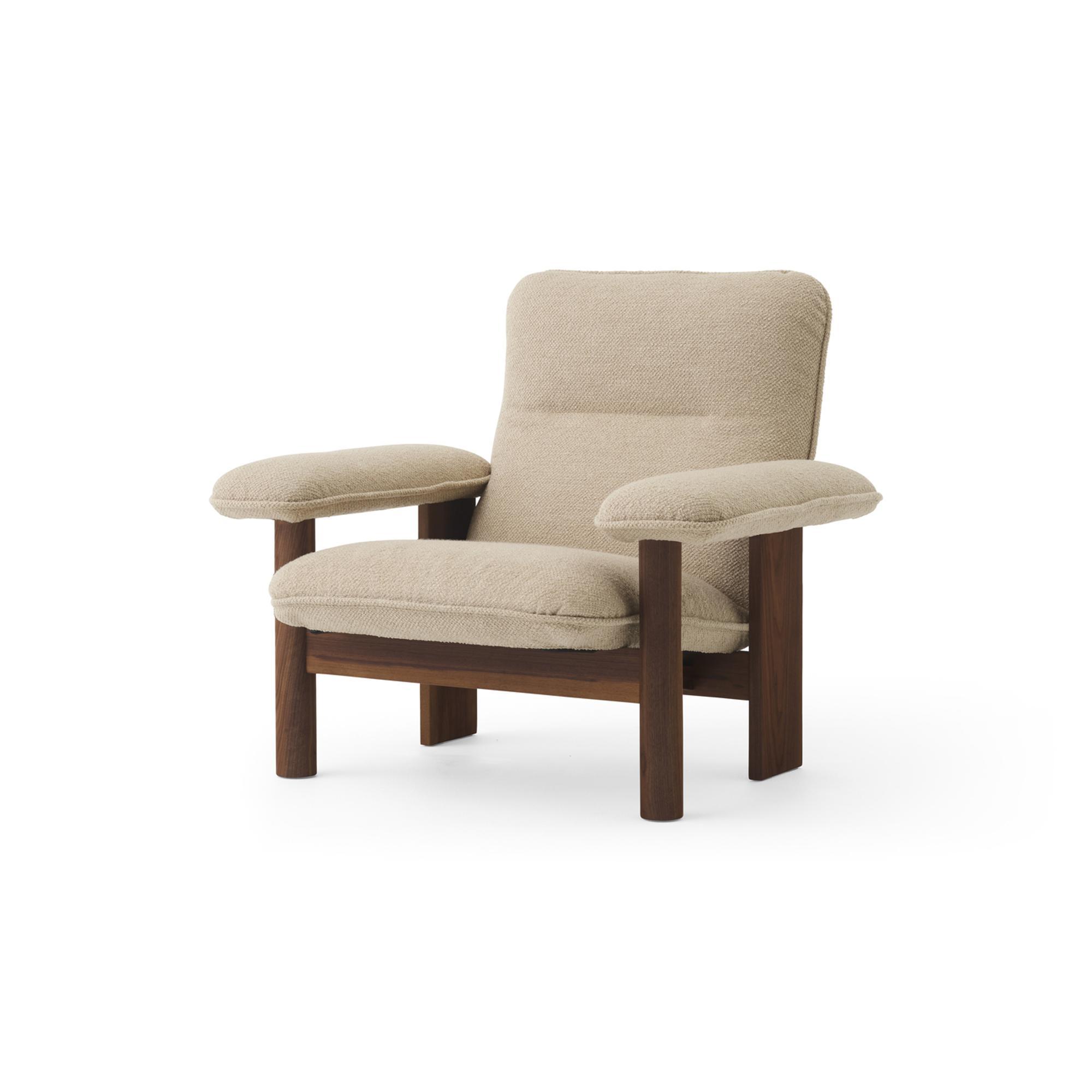 Audo Brasilia Armchair Walnut/ Boucle