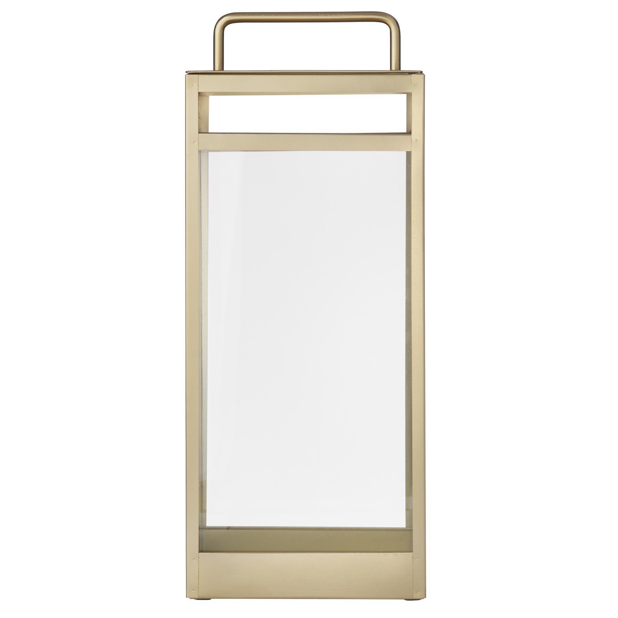 Cozy Living Pure Nordic Lanterne Grand Or Mat
