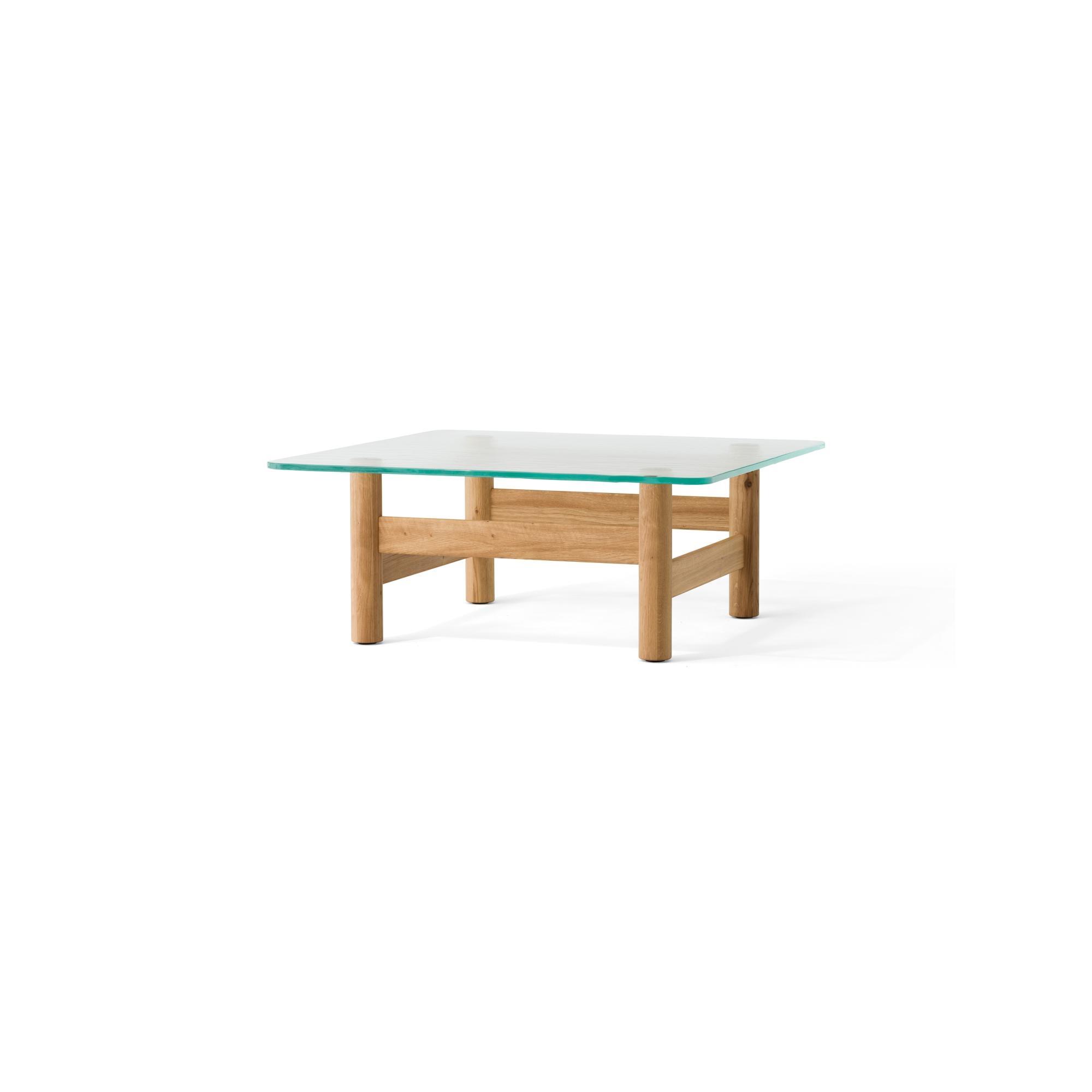 Audo Brasilia Coffee Table Oak/Glass