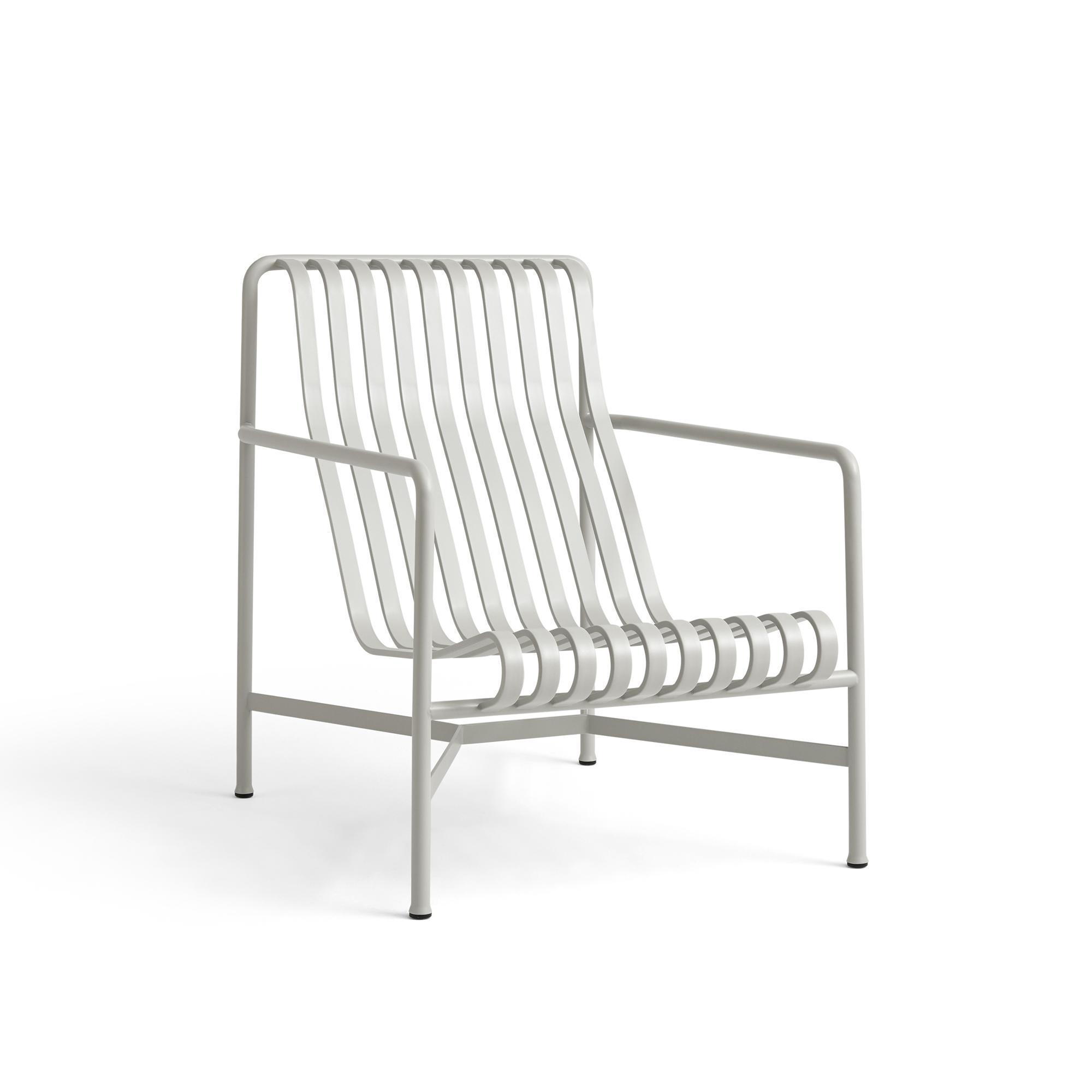 HAY Palissade Armchair High Cloud Gray