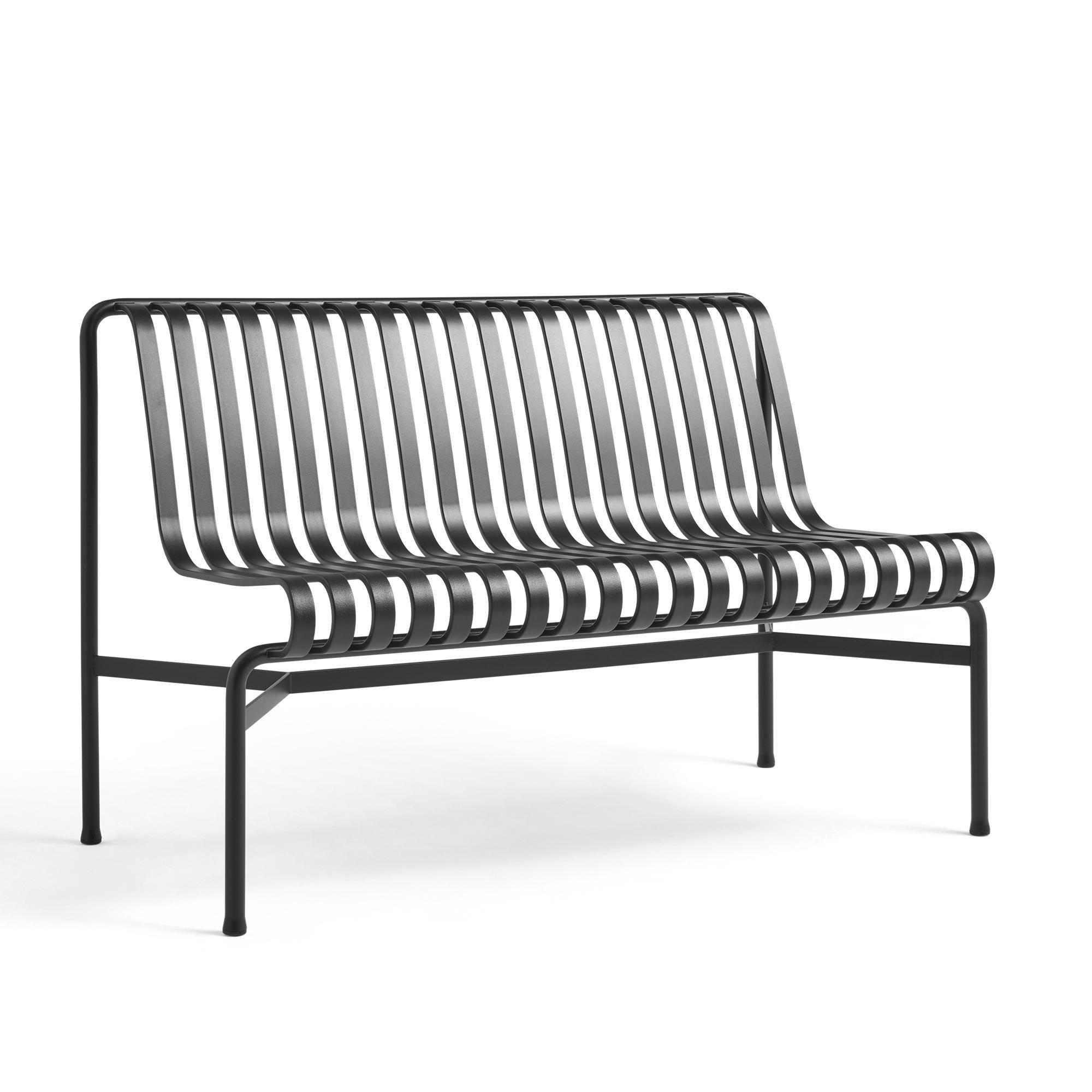 HAY Palissade Dining Bench Anthracite