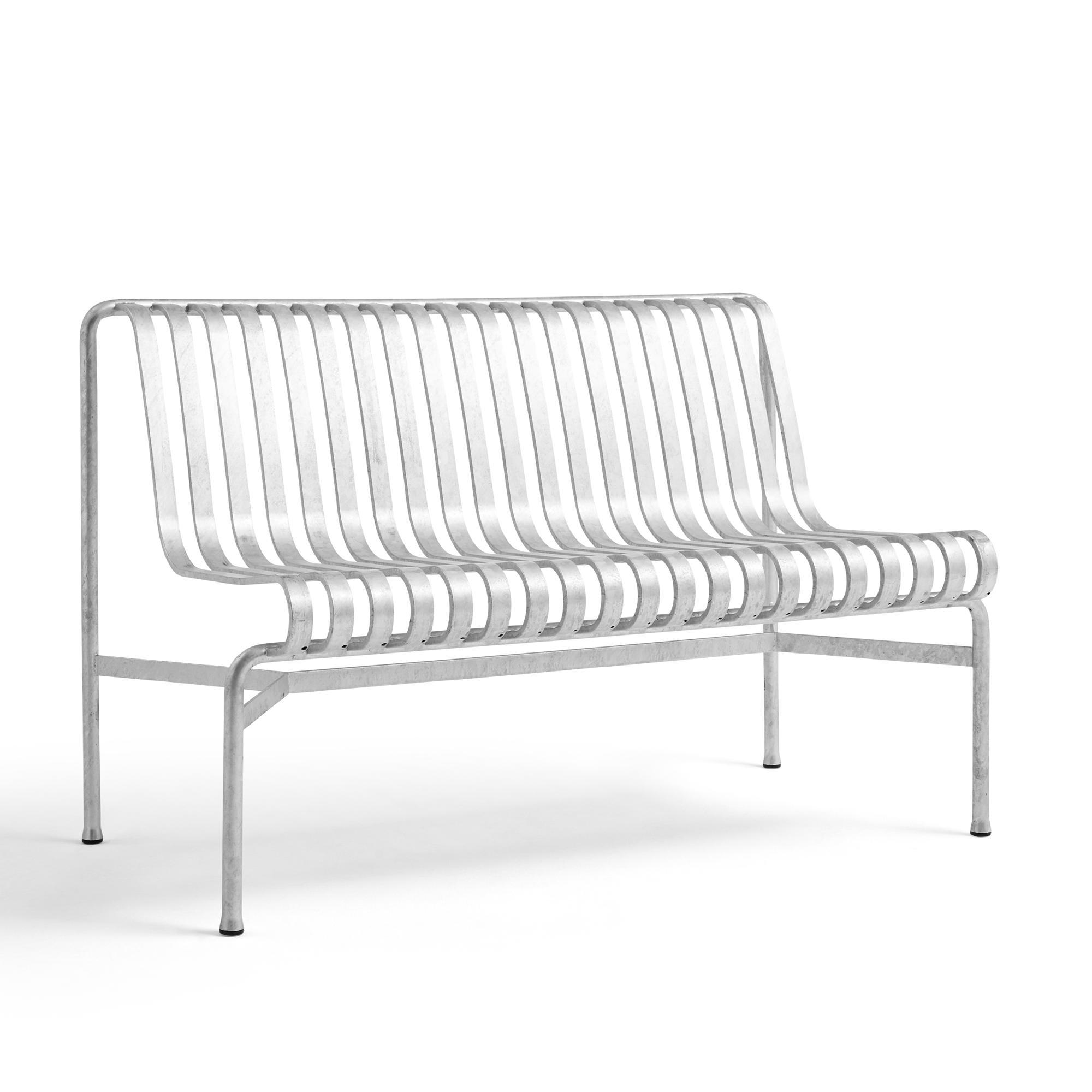 HAY Palissade Dining Bench Hot Galvanized Steel