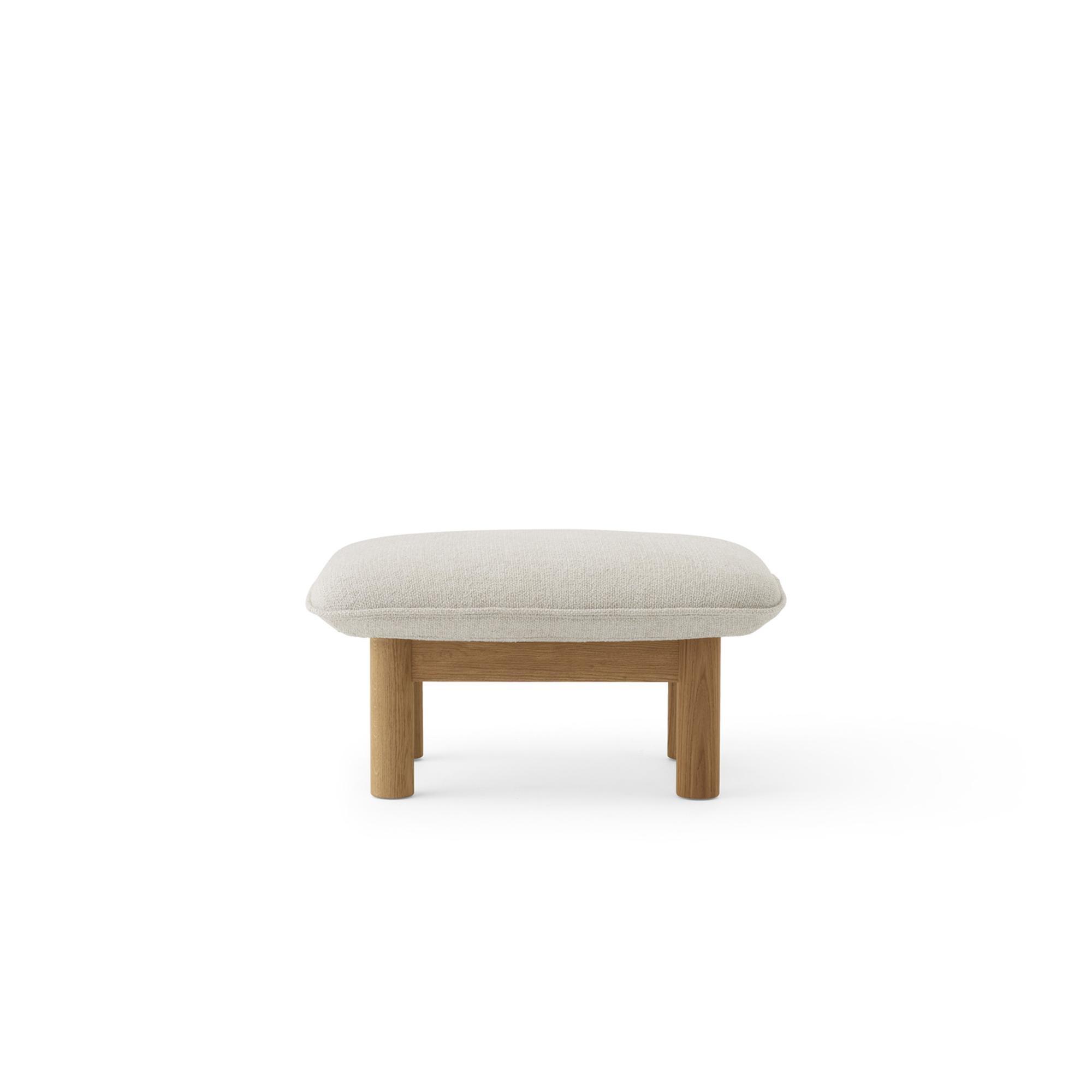 Audo Brasilia Ottoman Oak/Moss