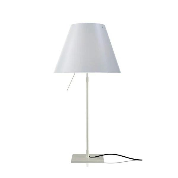 Luceplan COSTANZINA Table Lamp White Body & White Shade