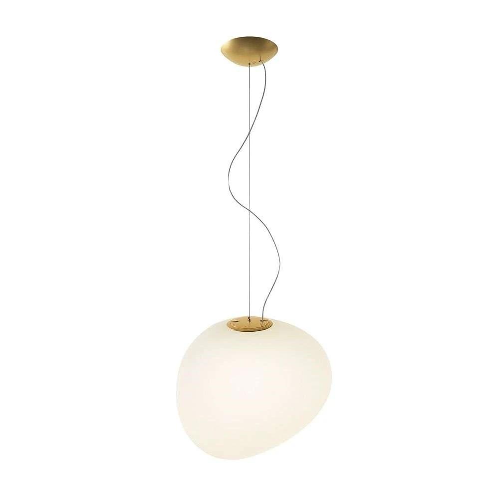 Foscarini Gregg Grande Hanglamp Goud/ Wit