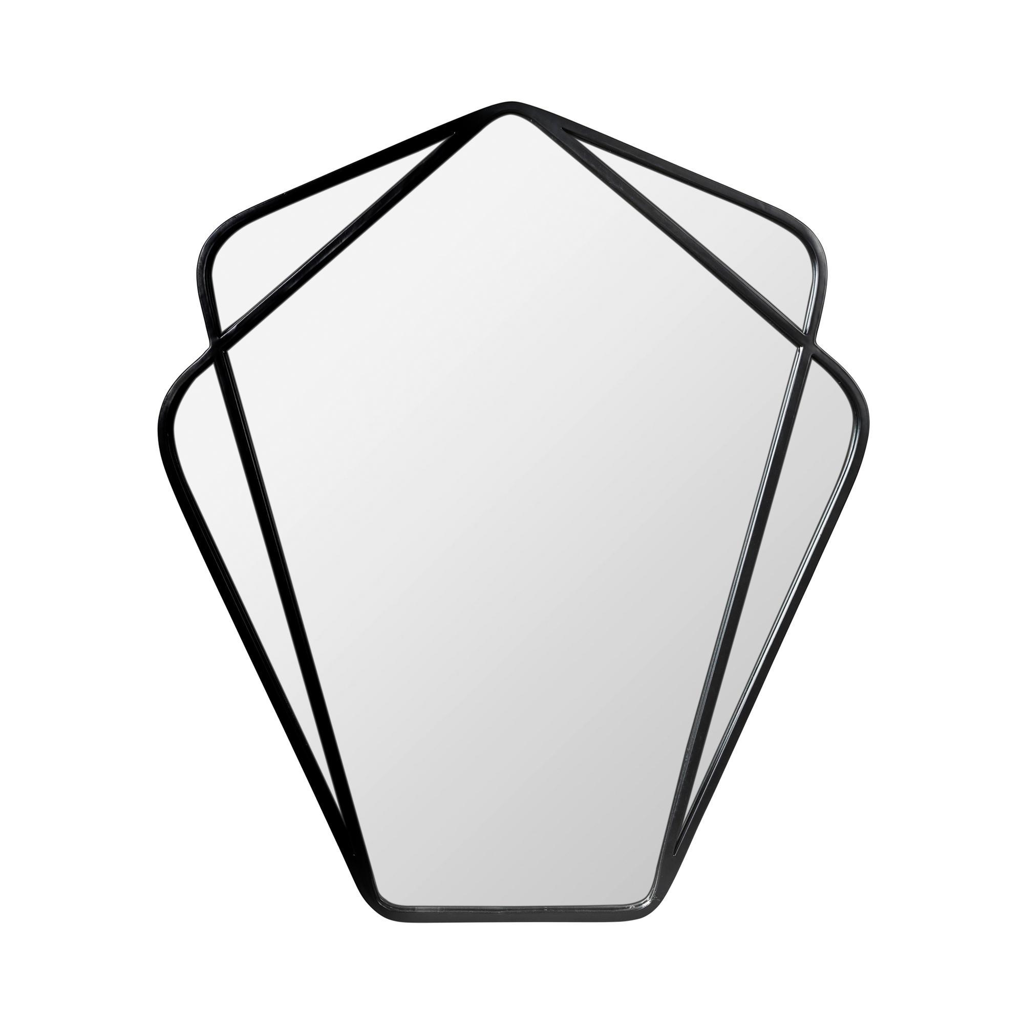 Cozy Living Elenora Mirror Medium Noir
