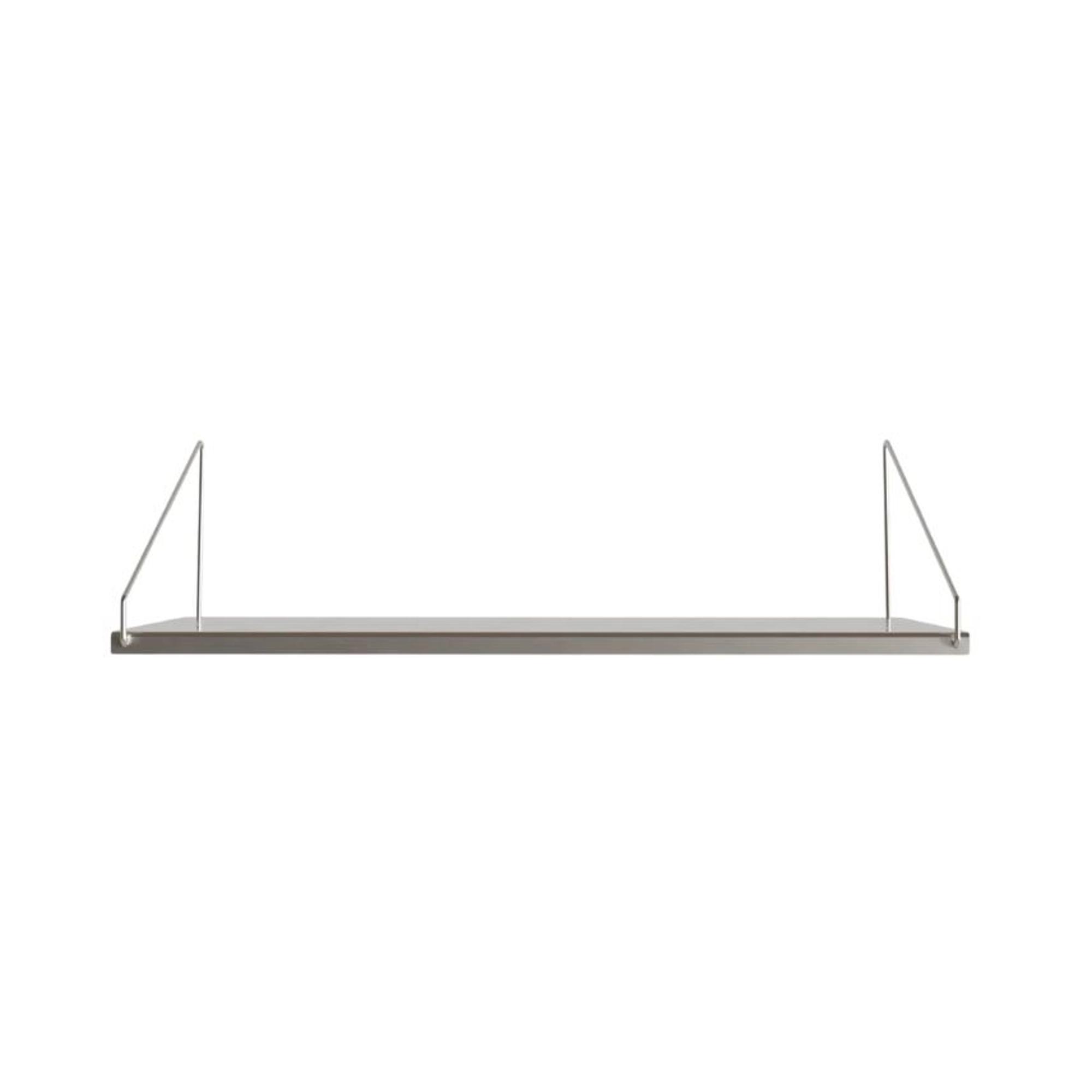 Étagère Frama pour Bibliothèque + Étagère Simple 20x60 en Acier Inoxydable