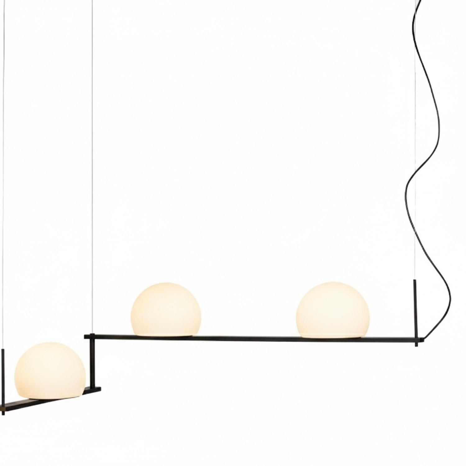 Estiluz Circ Lampa Wisząca Czarny