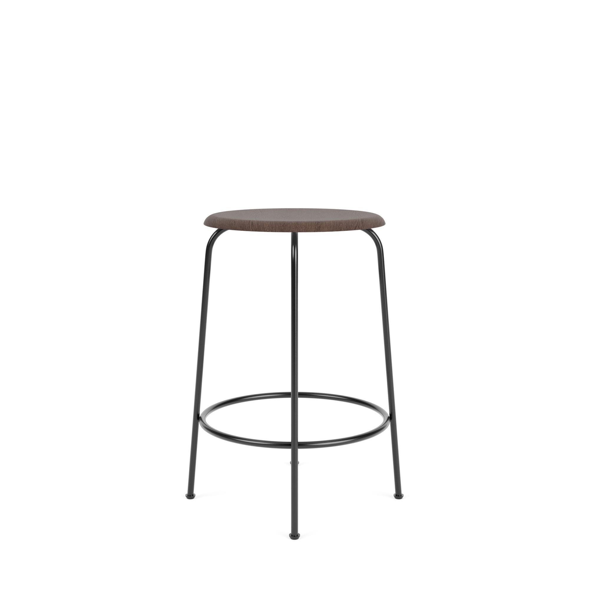 Audo Afteroom Bar Stool H63 Dark Stained Oak