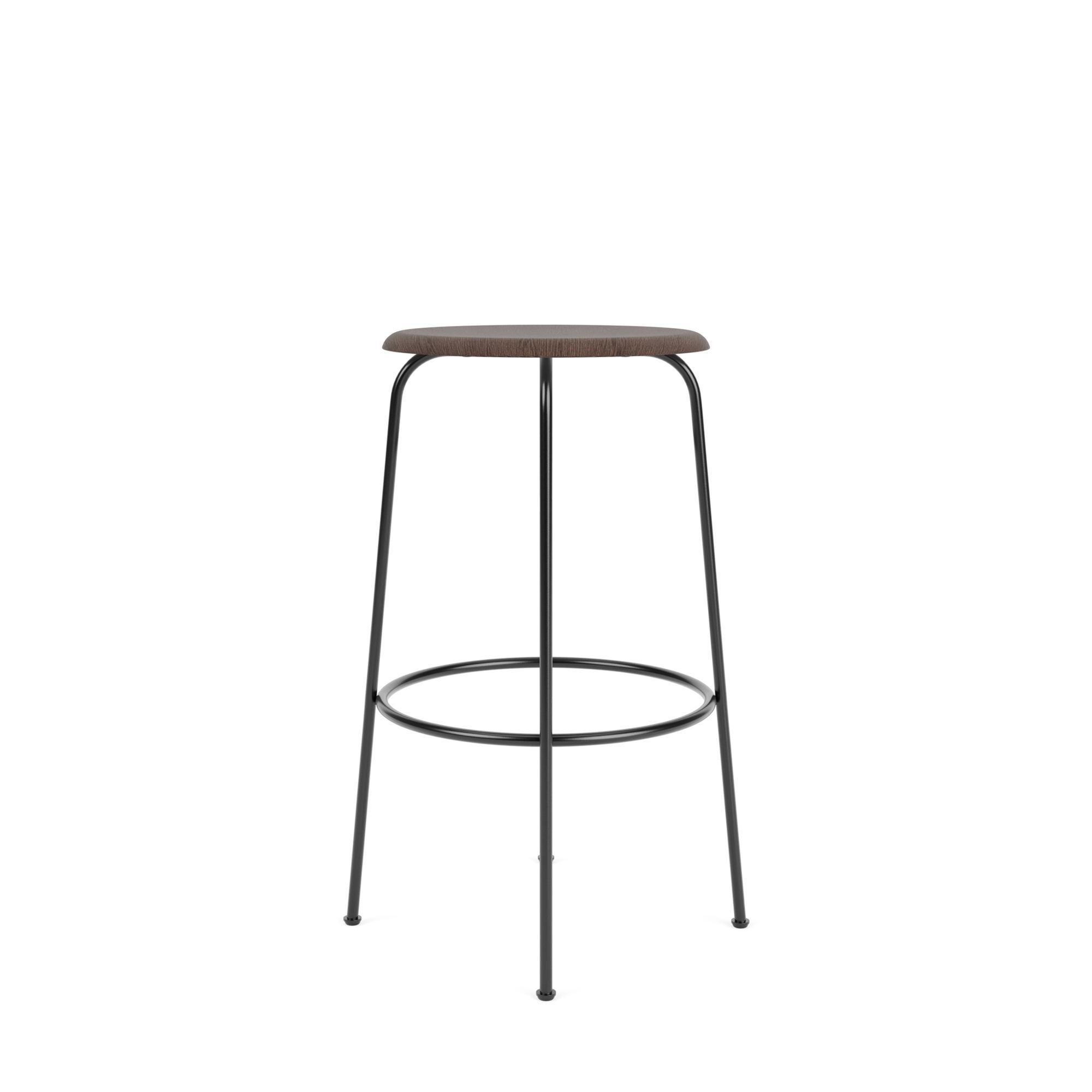 Audo Afteroom Bar Stool H72 Dark Stained Oak