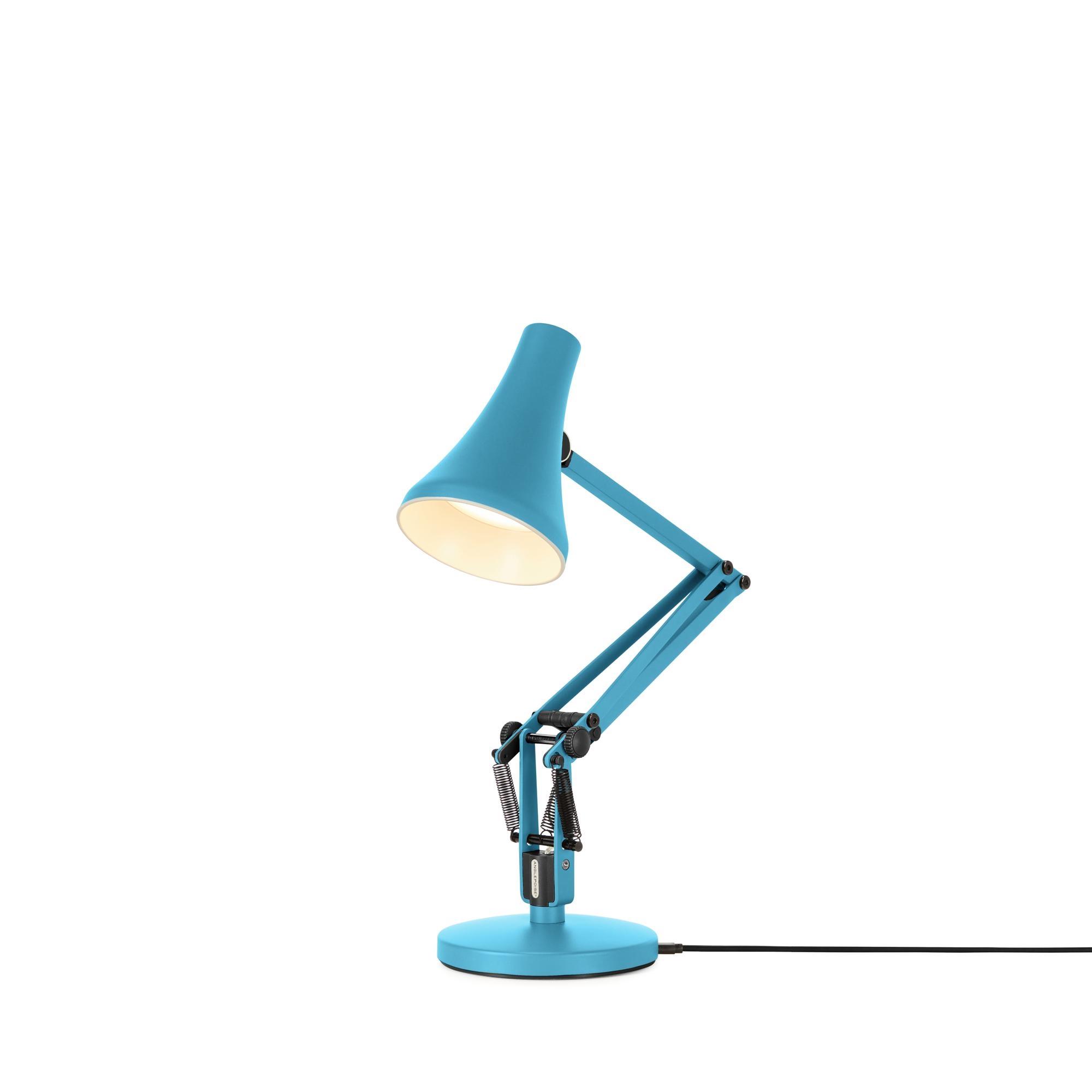 Anglepoise 90 Mini -pöytävalaisin, Turkoosi Sininen
