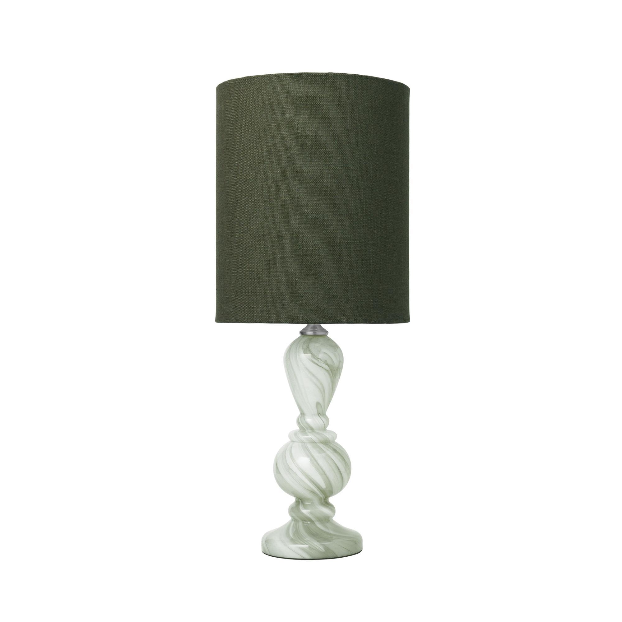Lampada da Tavolo Cozy Living Christine Alga Marina Swirl/Army