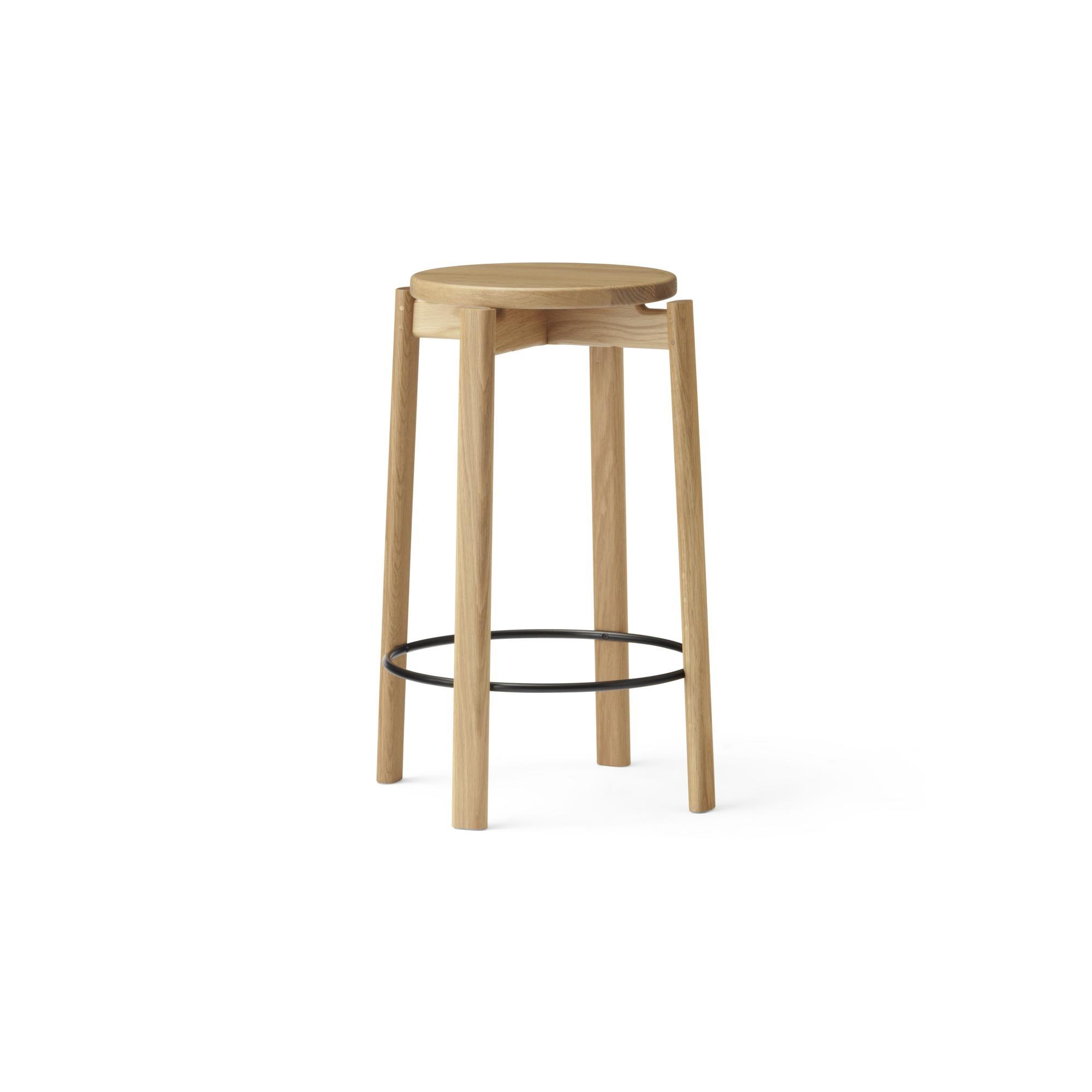 Audo Passage Barstool Natural Oak H65