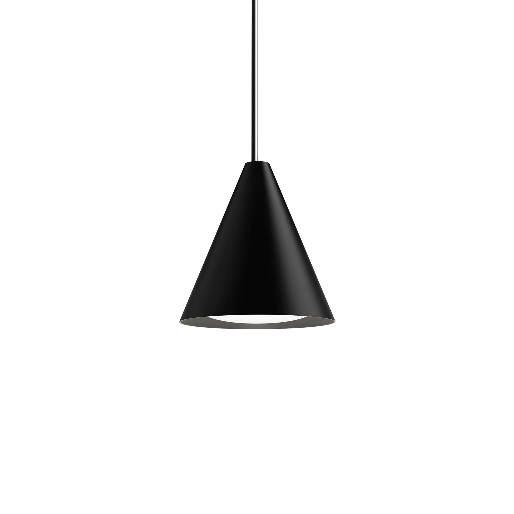 Louis Poulsen Keglen Pendant Ø25 2700K & Phase Dimmer Black