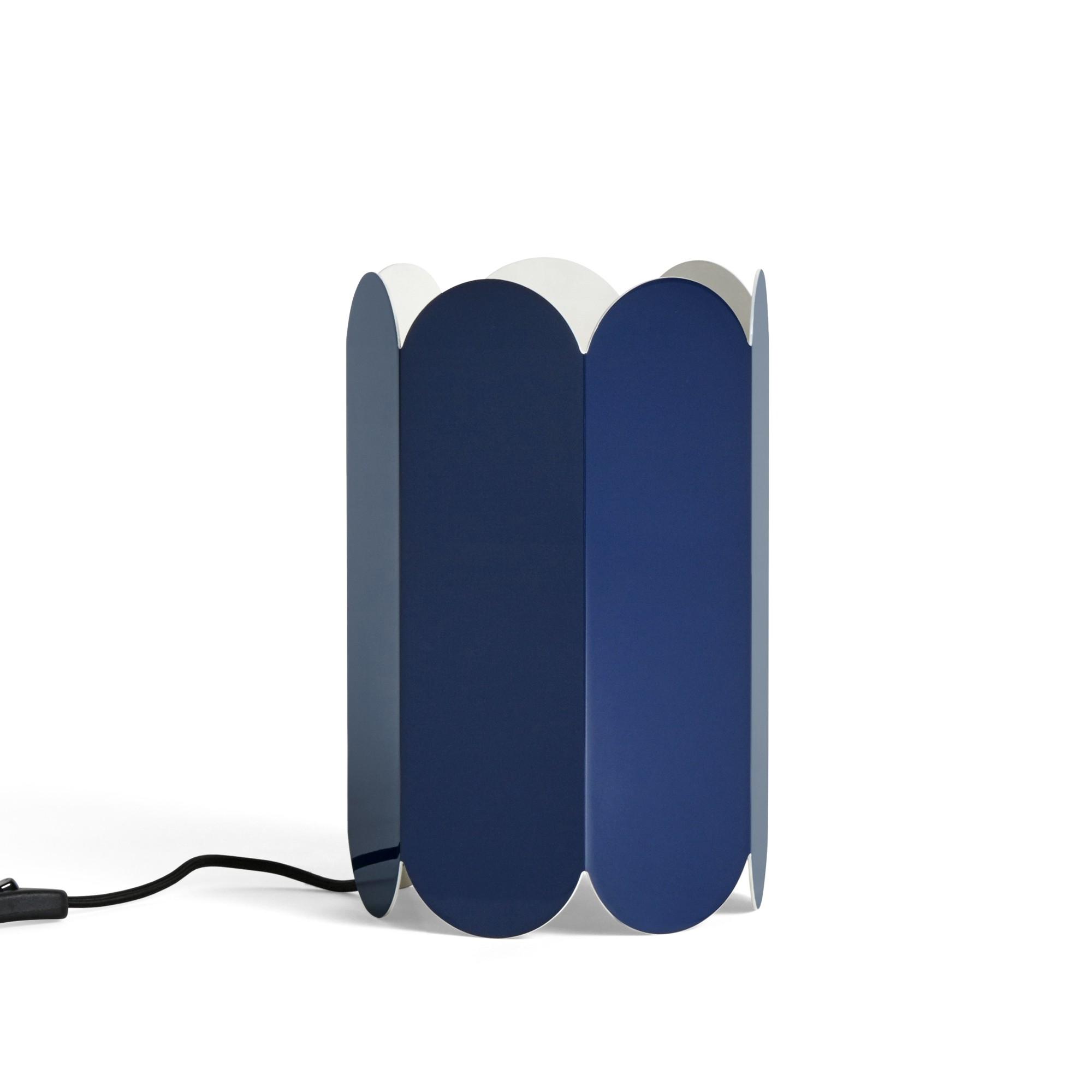 HAY Arcs Shade Bordlampe Koboltblå
