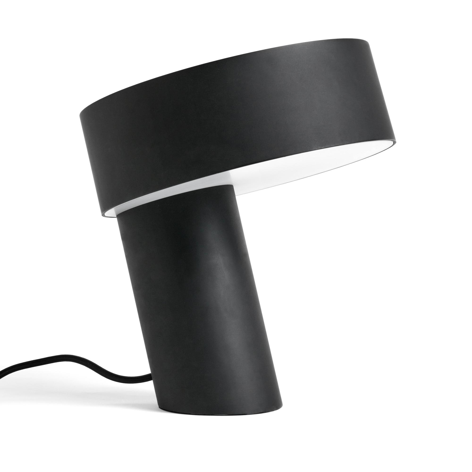 HAY Slant Lampe de Table Noir Doux