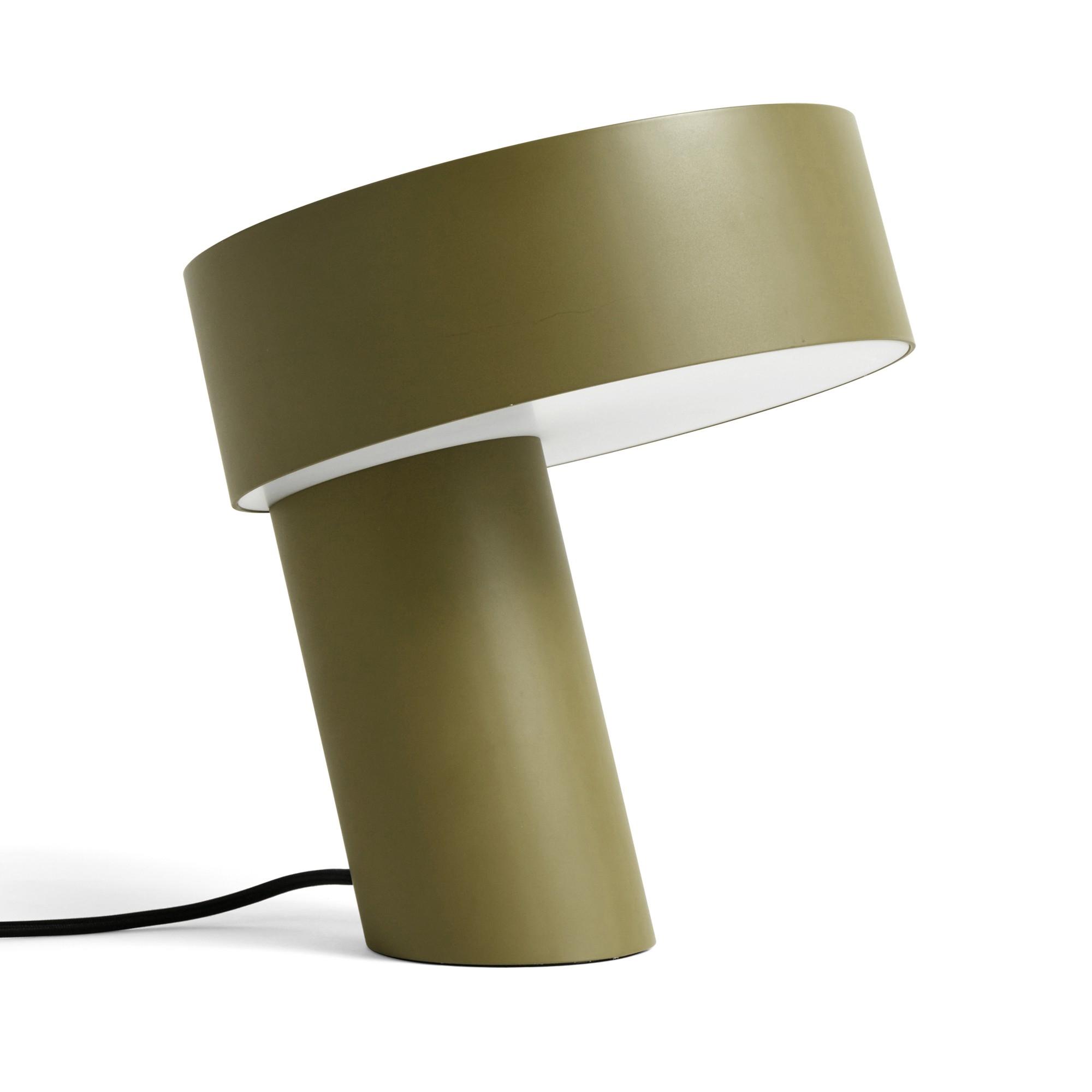 HAY Slant Table Lamp Khaki Green