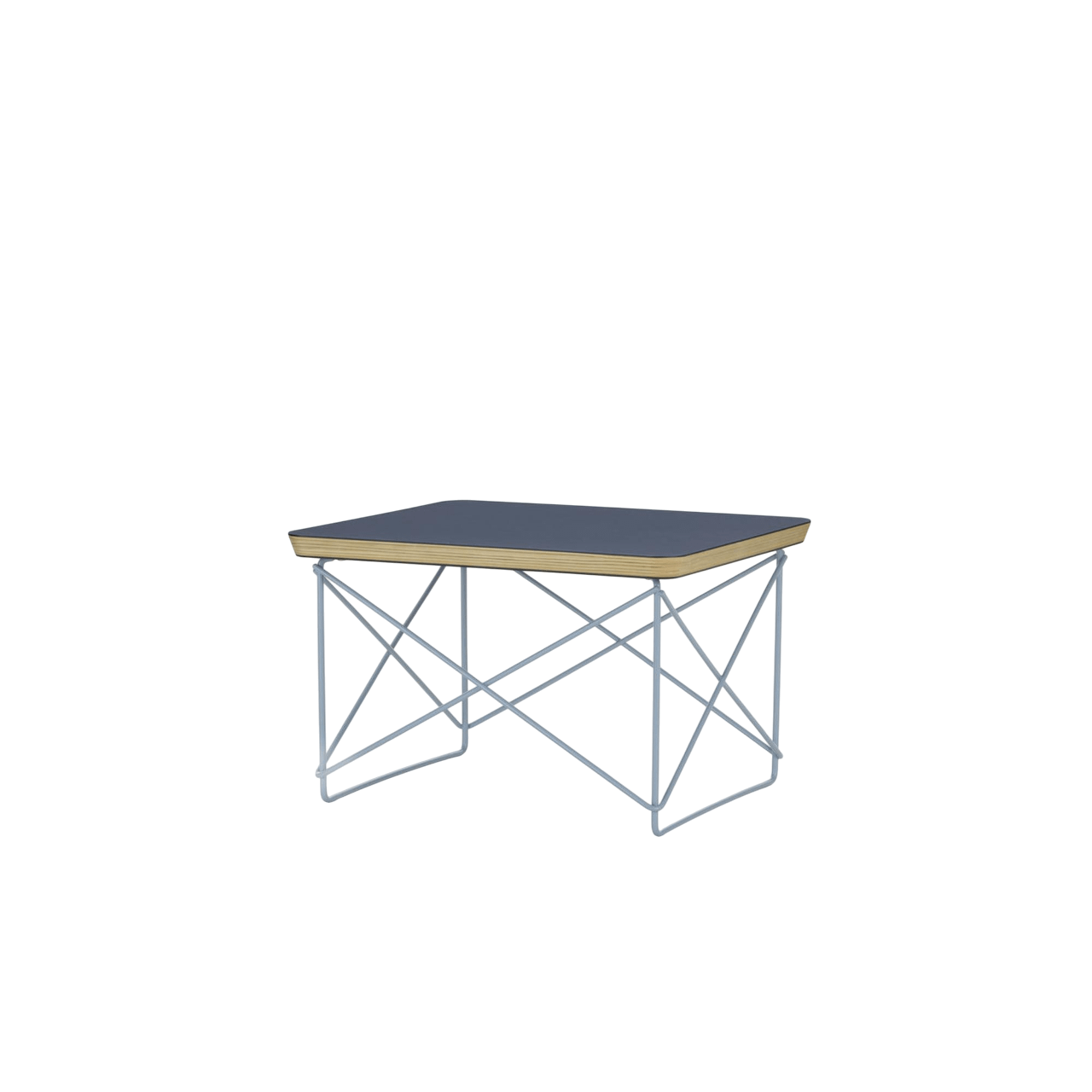 Vitra Occasional Table LTR Bedside Table/Side Table Smoke Blue/Sky Blue
